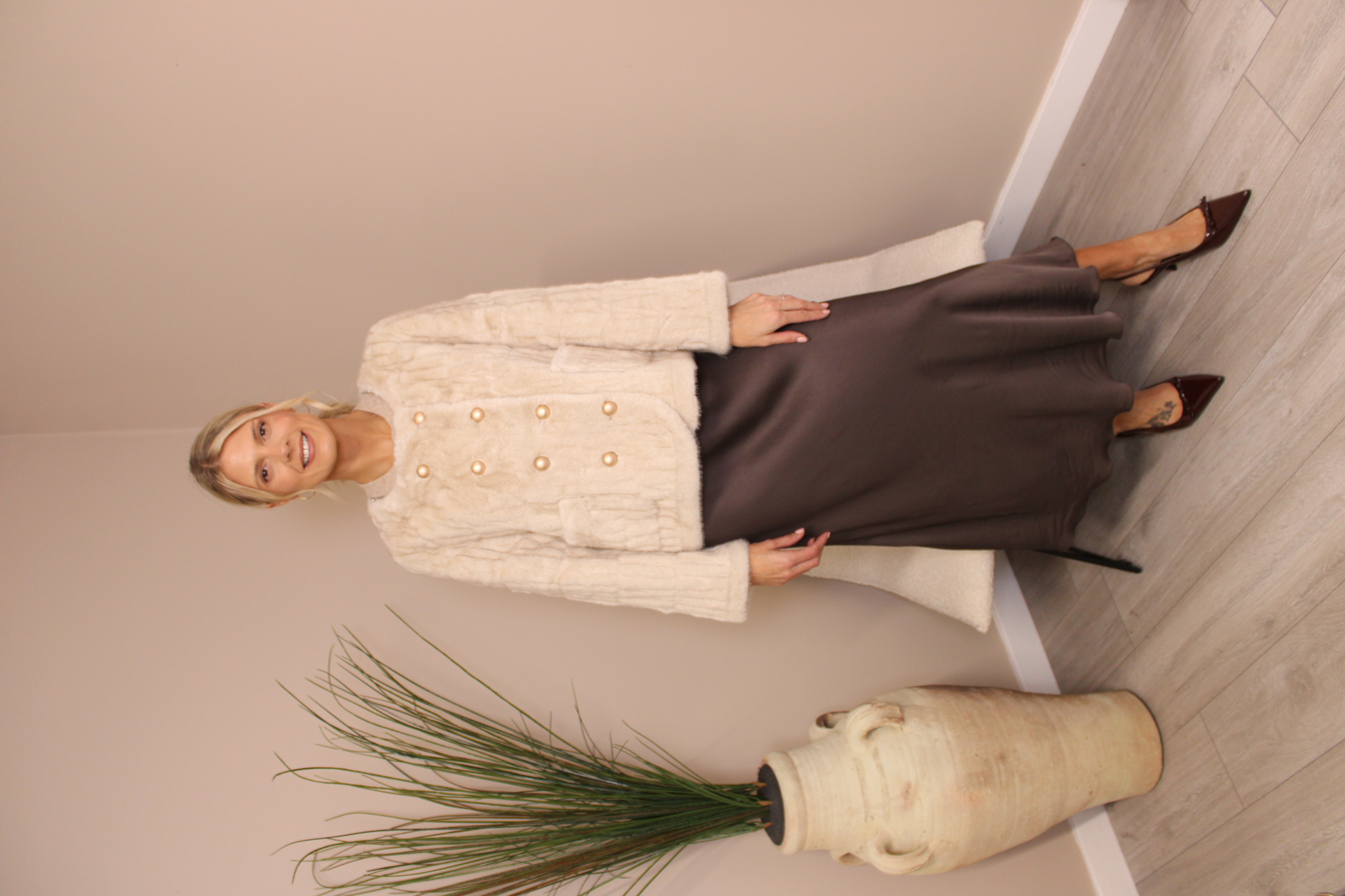 Vienna Silk Slip Skirt