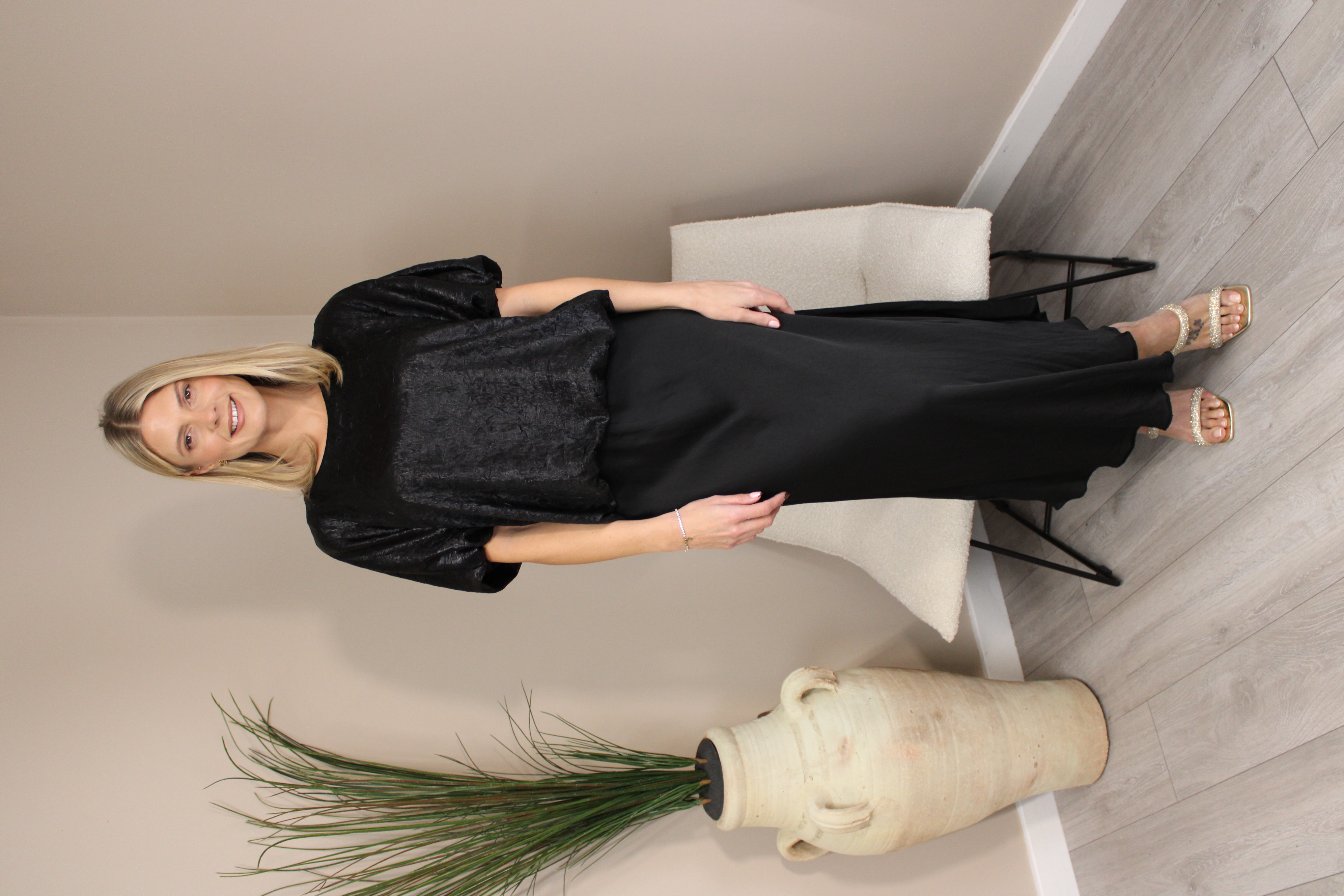 Vienna Silk Slip Skirt