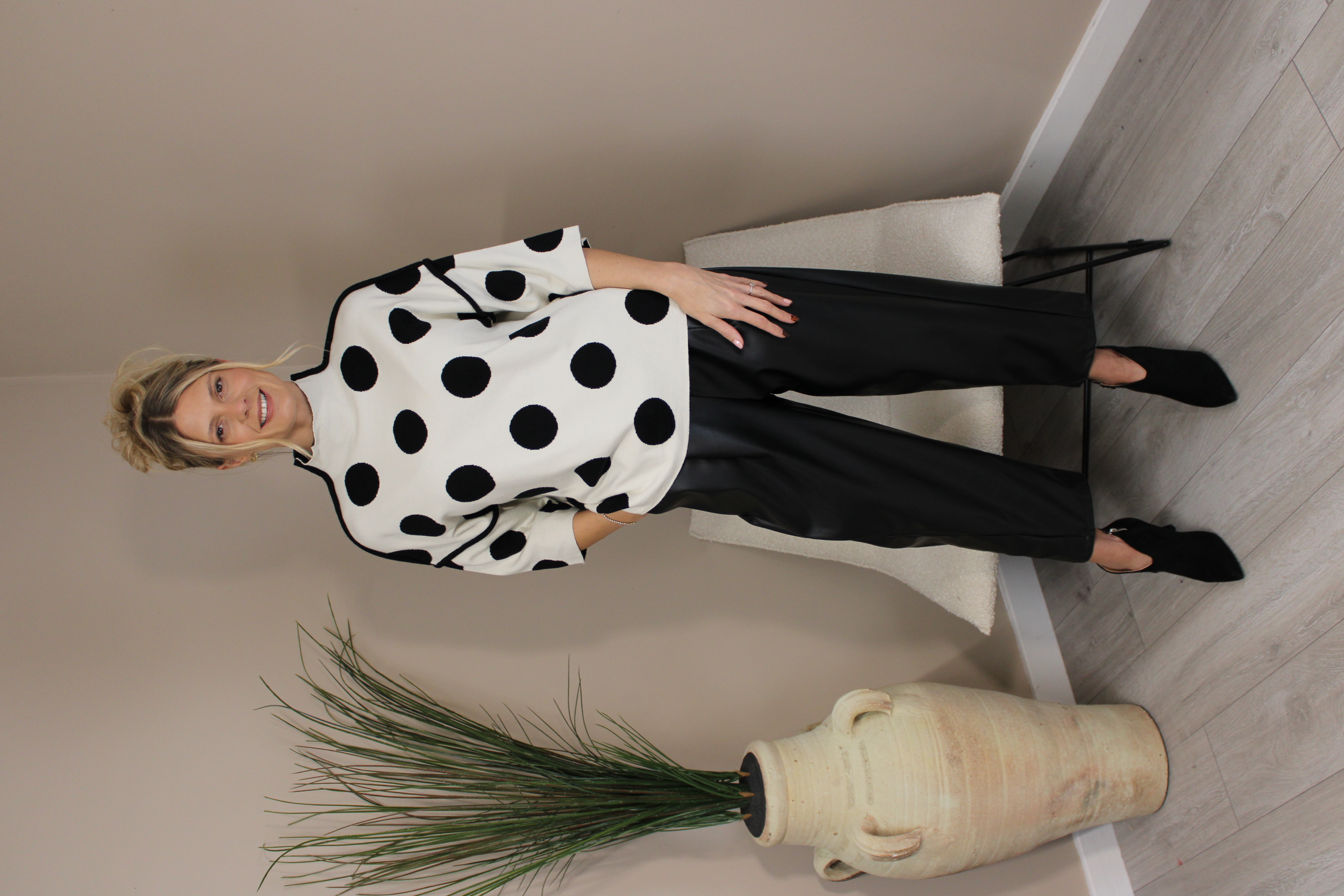 Zurich Funnel Neck Knit