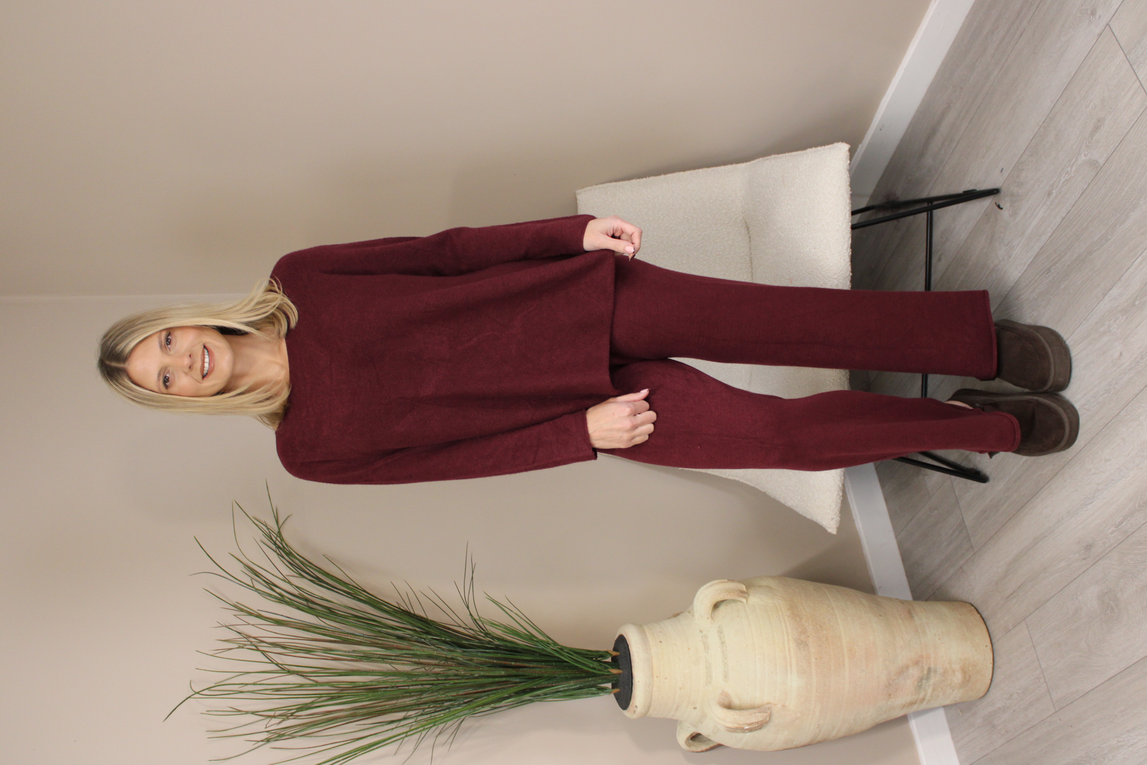 Boston Crew Neck Lounge Set