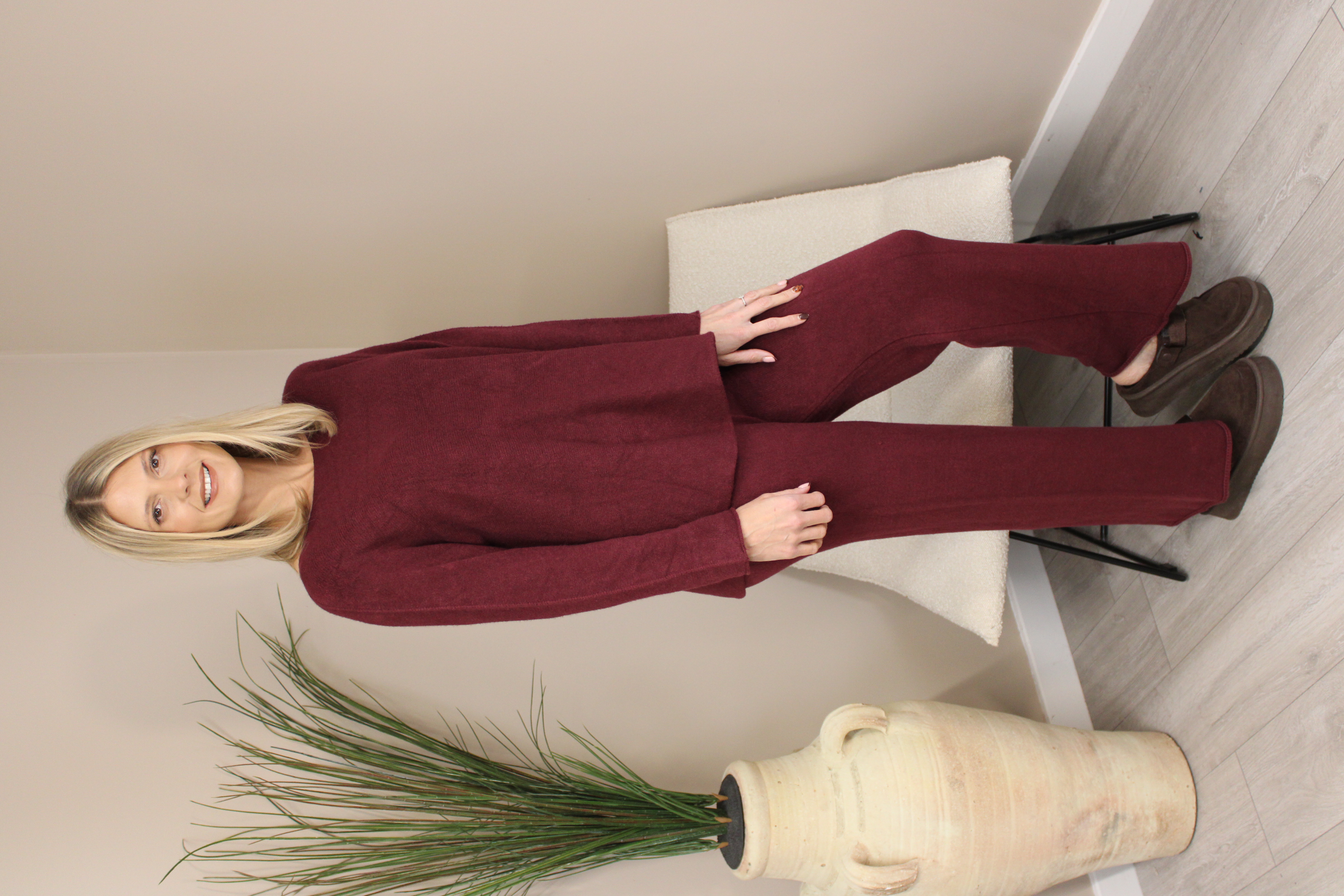 Boston Crew Neck Lounge Set