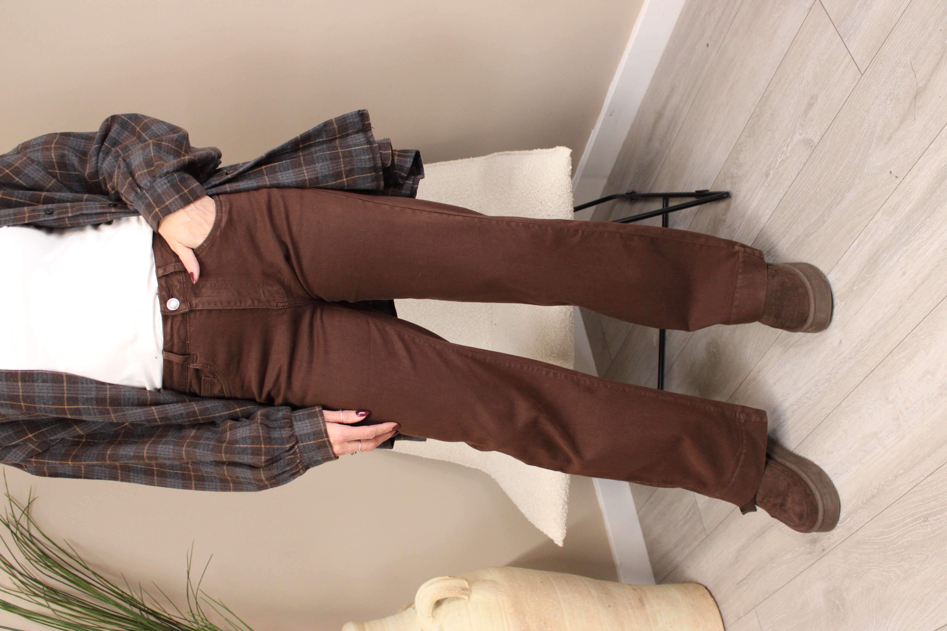 Paris Chocolate Jeans