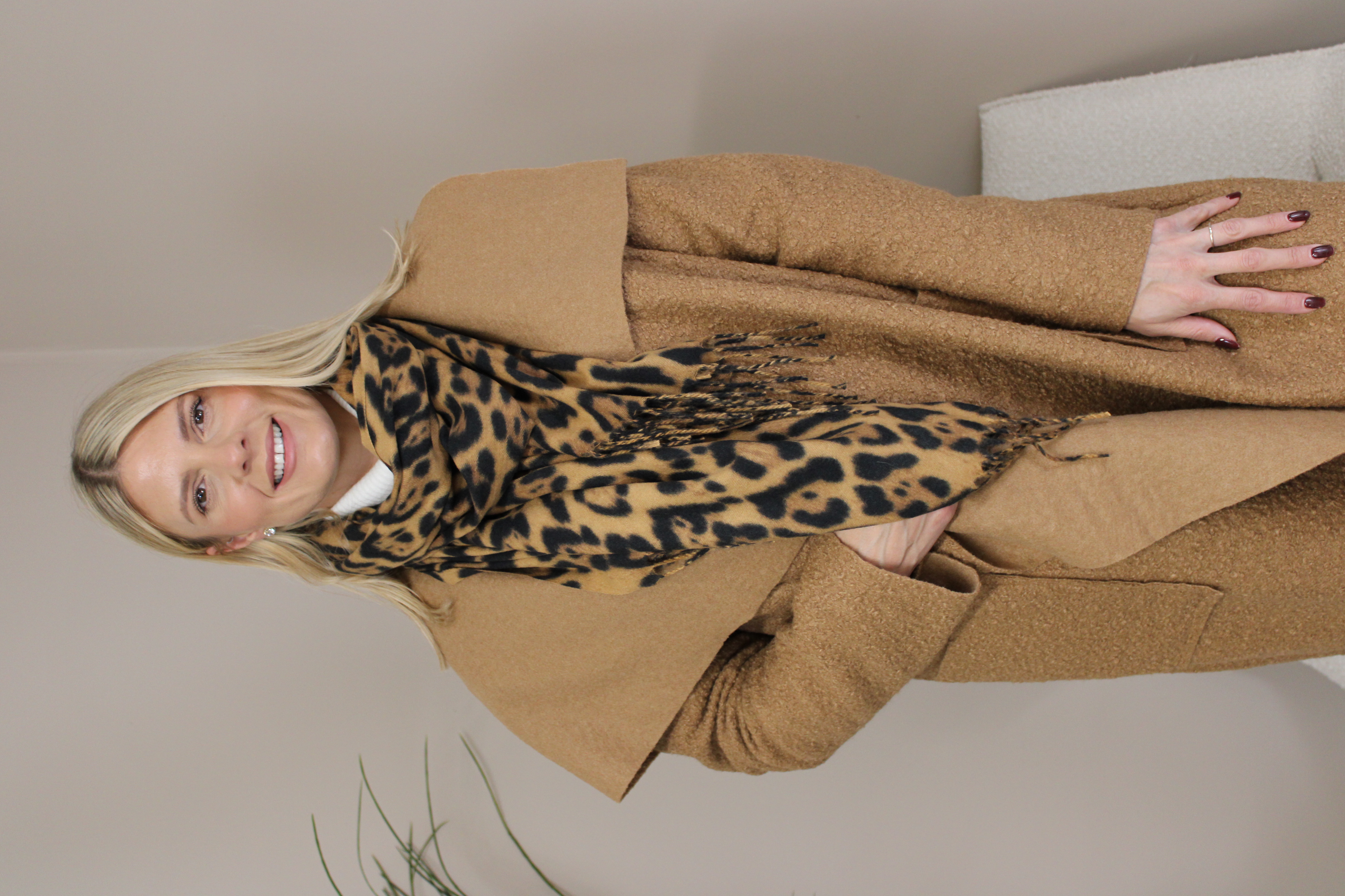 Zambia Animal Print Scarf