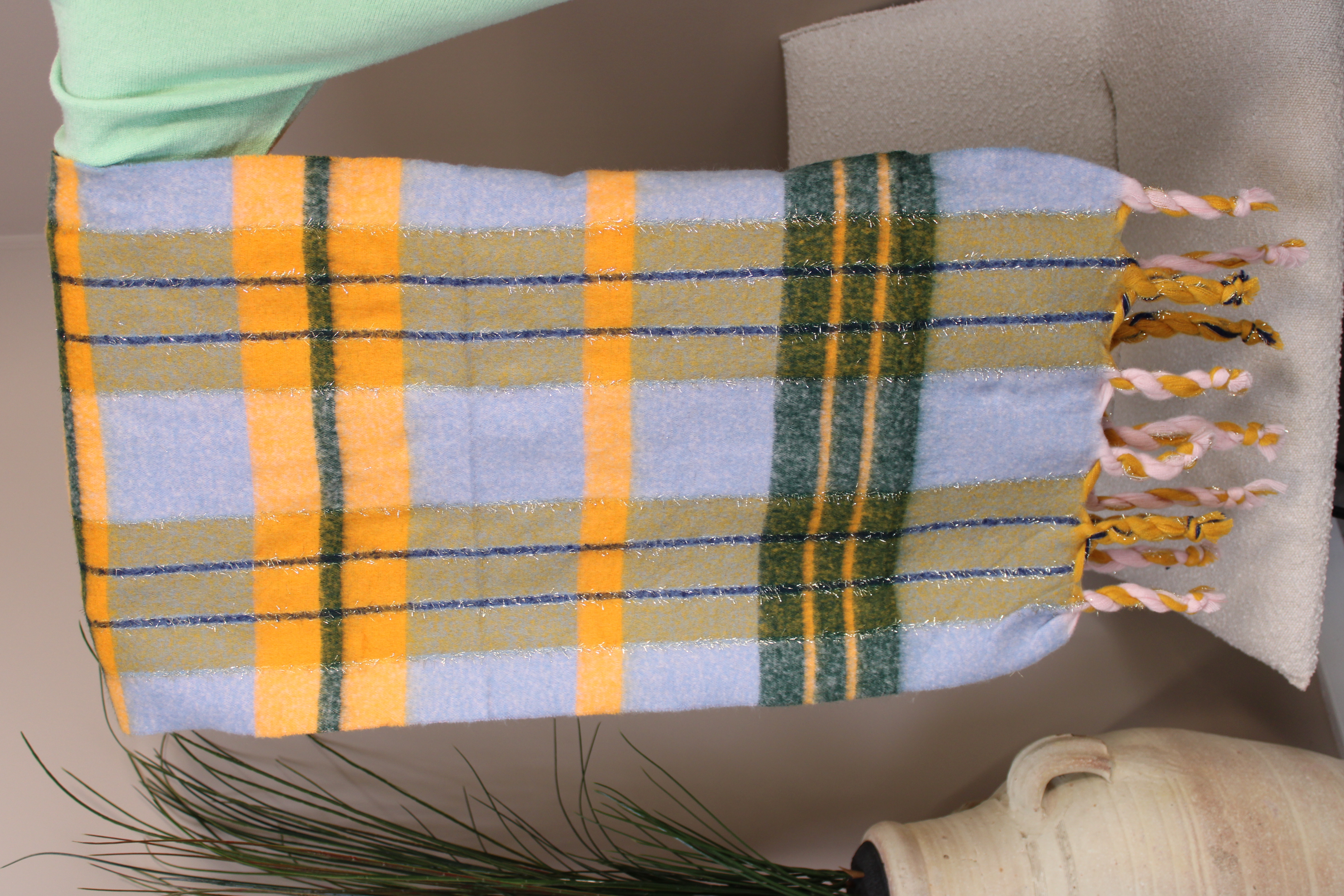 Oxford Check Scarf