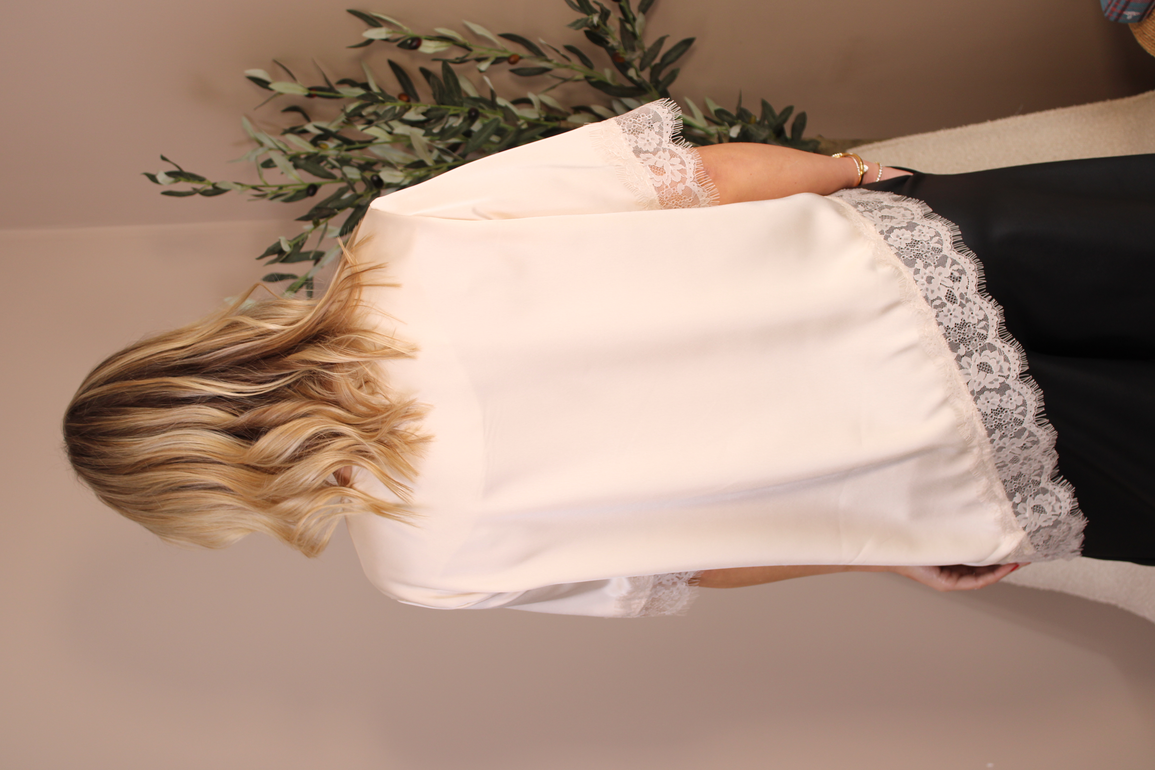 Richmond Lace Trim Top