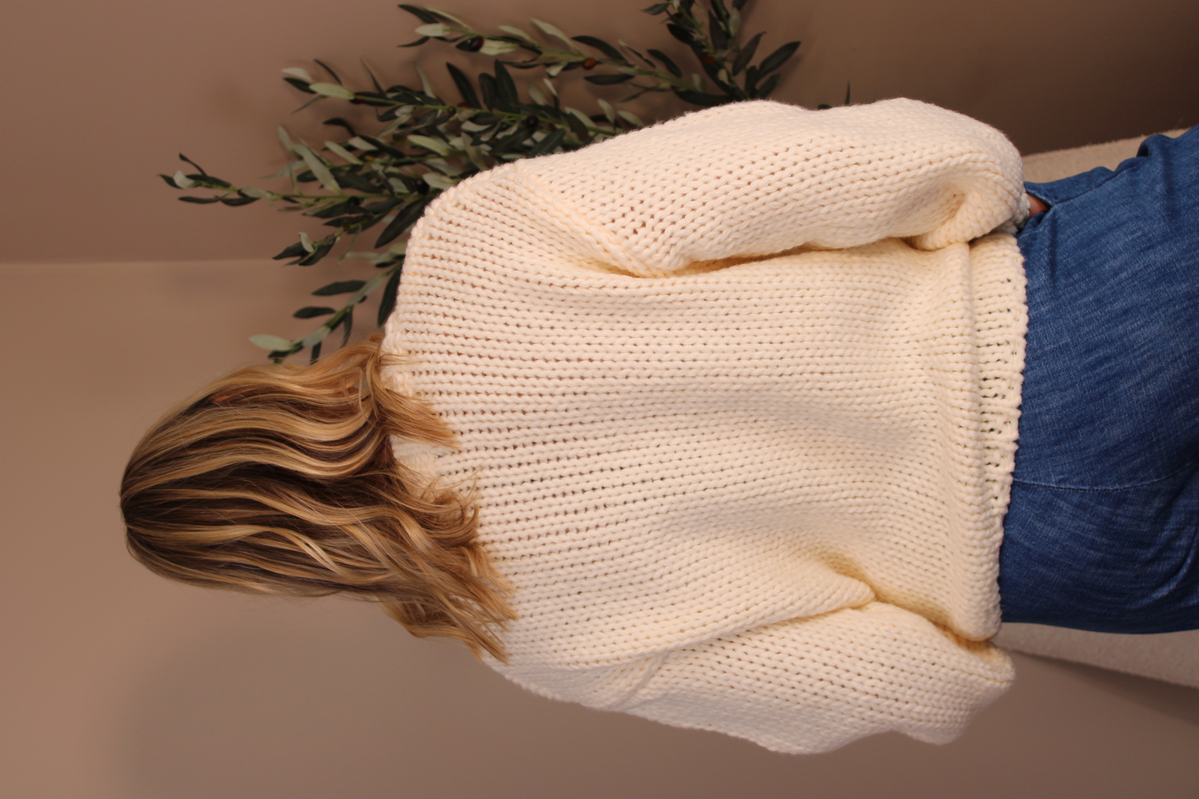 Paris Chunky Heart Knit