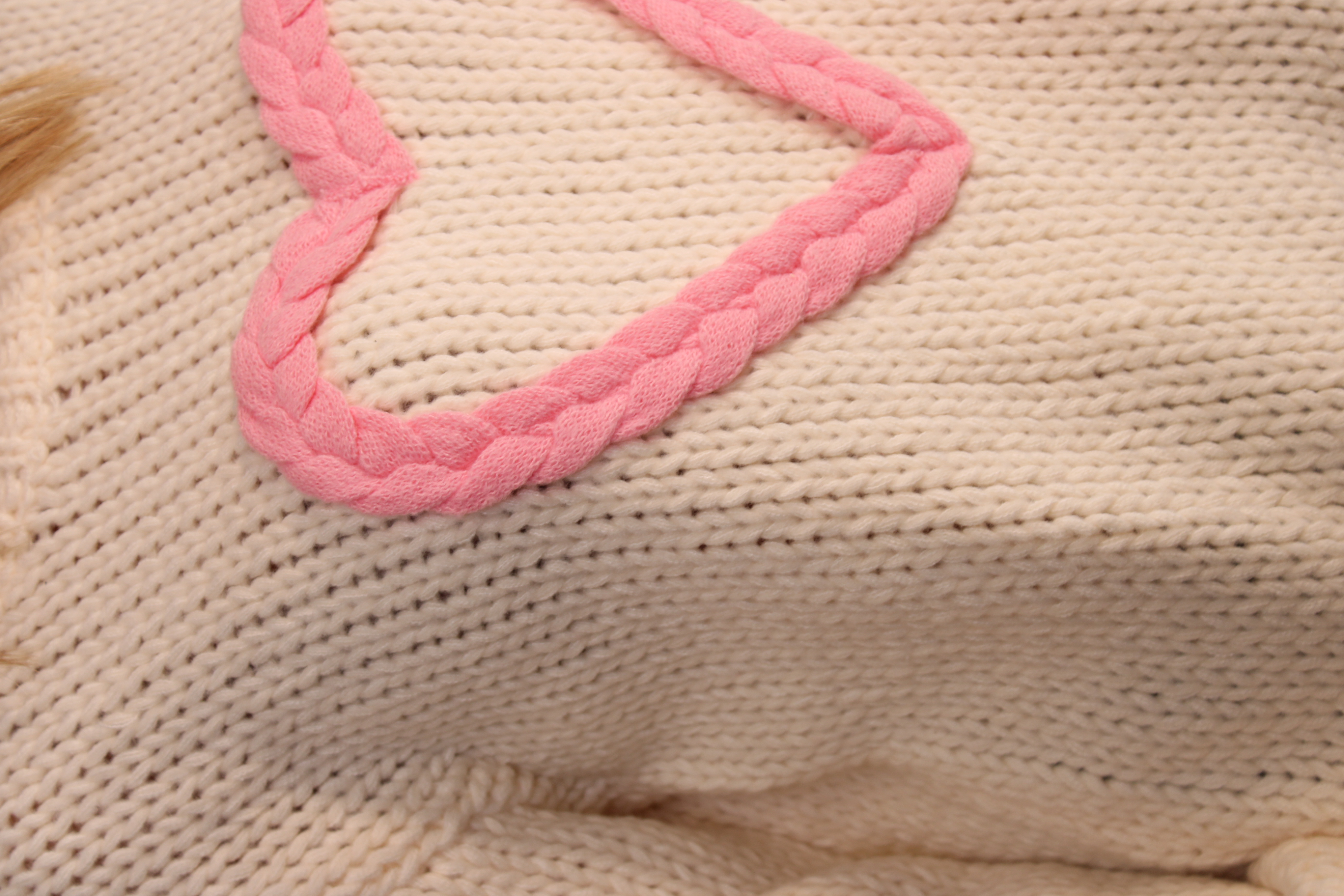 Paris Chunky Heart Knit