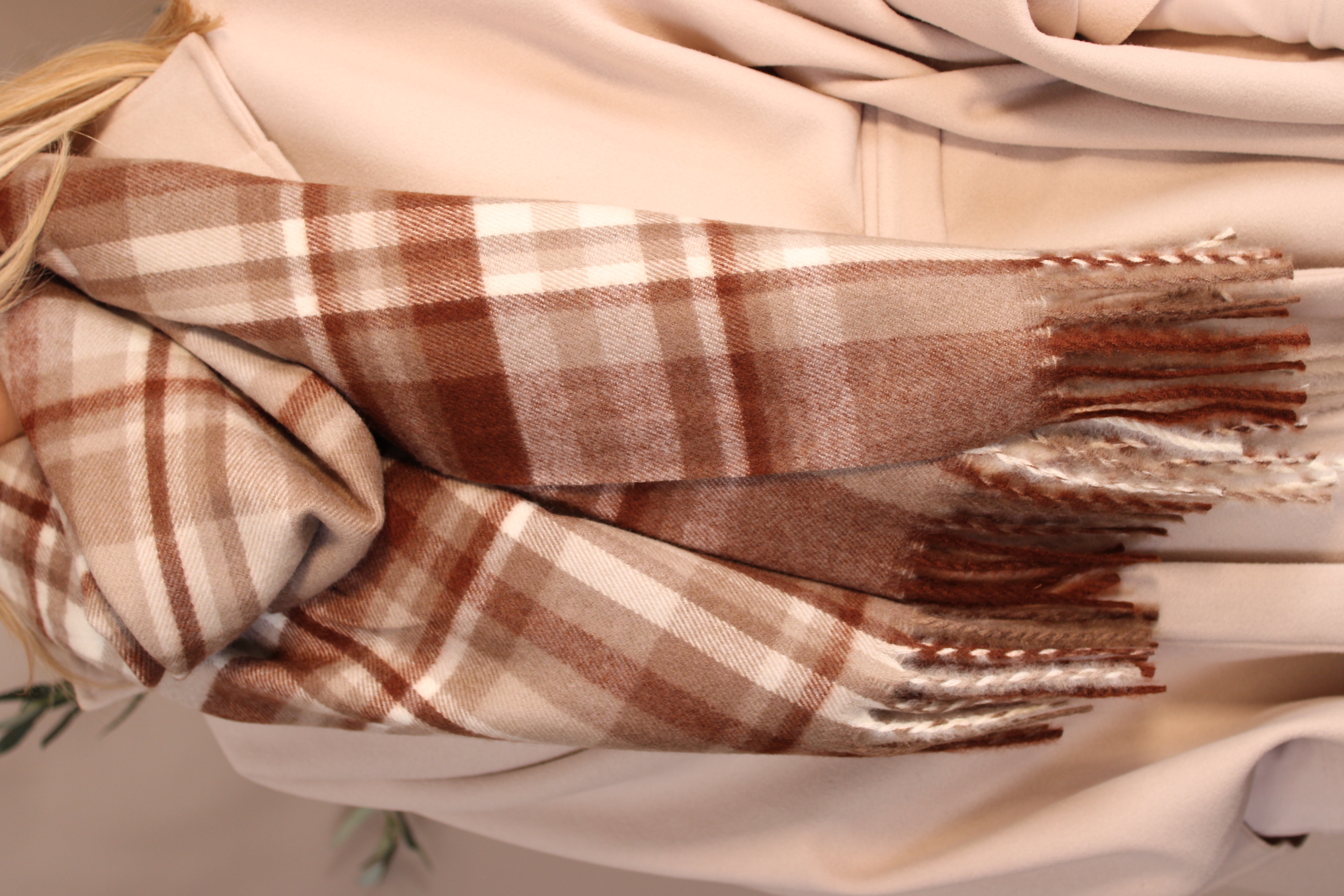 Bromley Check Scarf