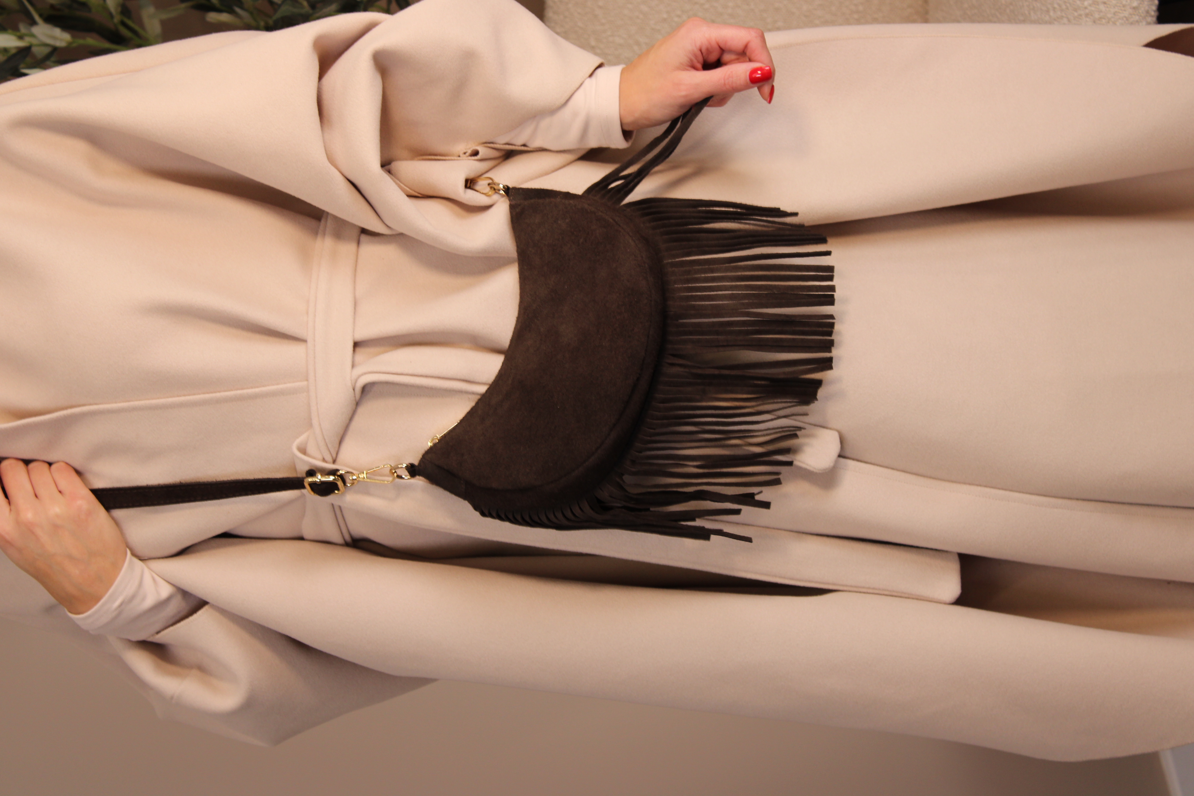 Richmond Suede Tassel Bag