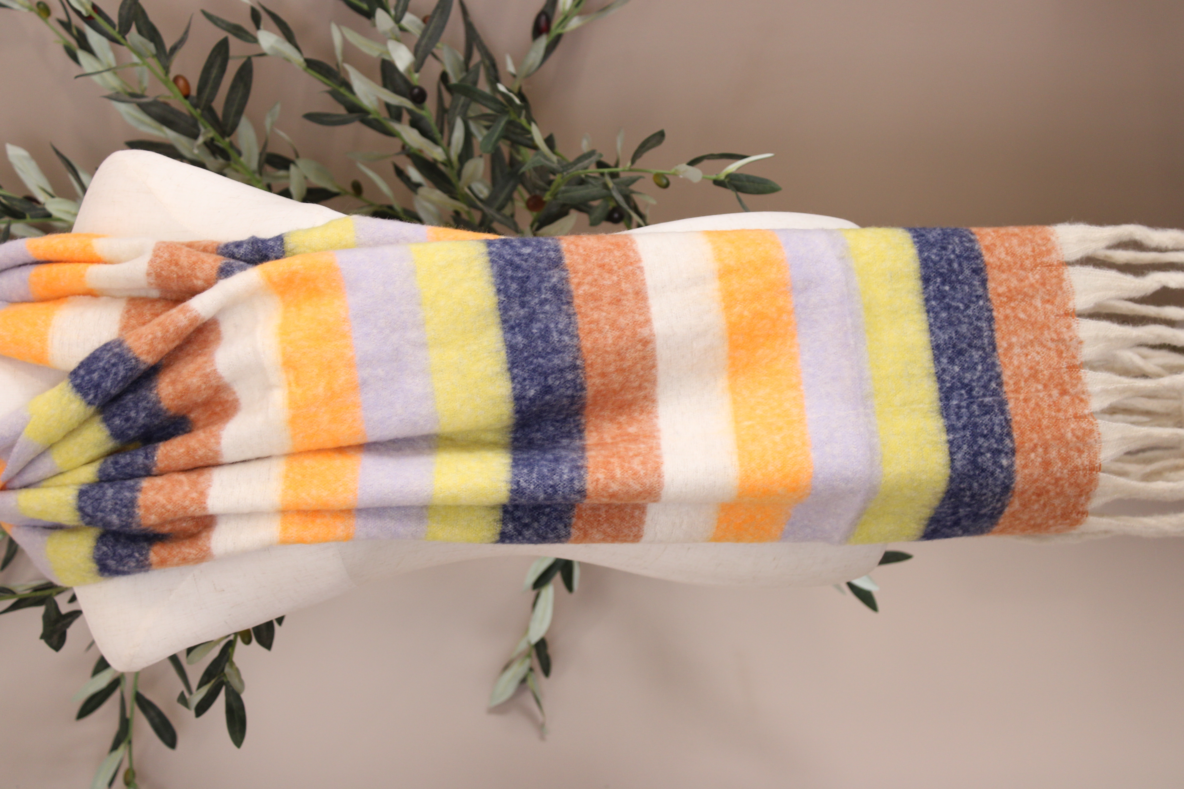 Portland Chunky Stripe Scarf