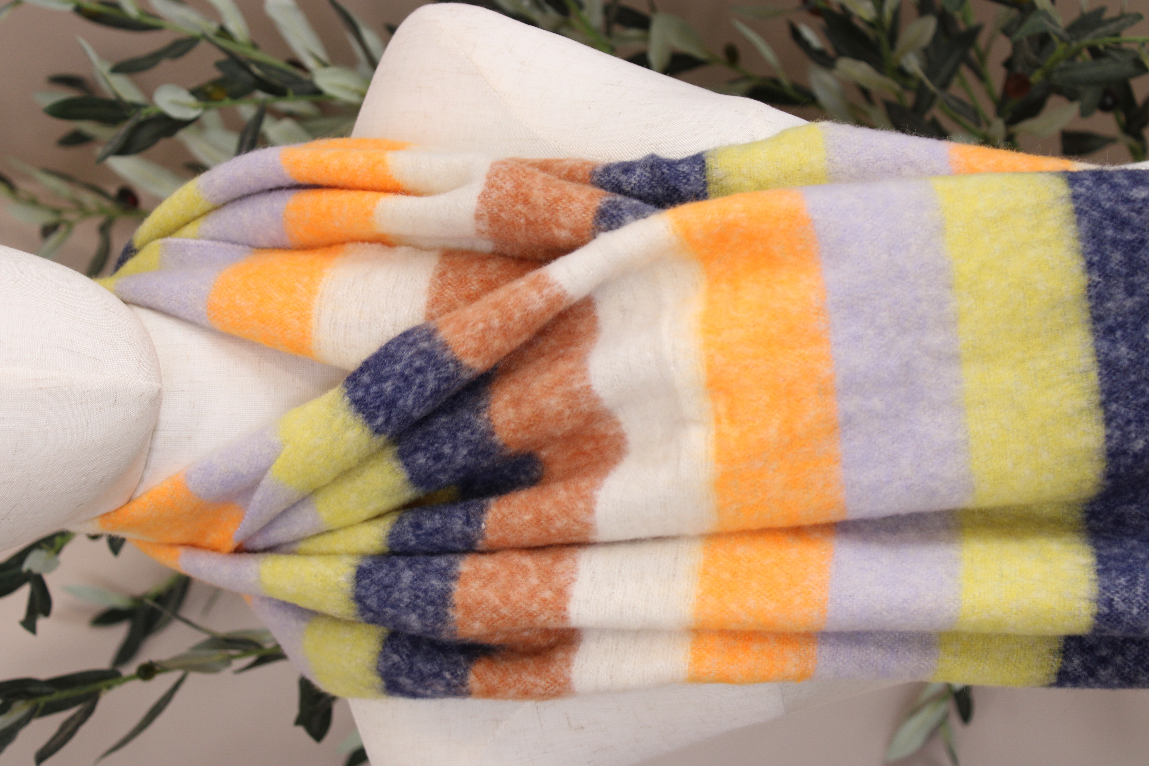 Portland Chunky Stripe Scarf