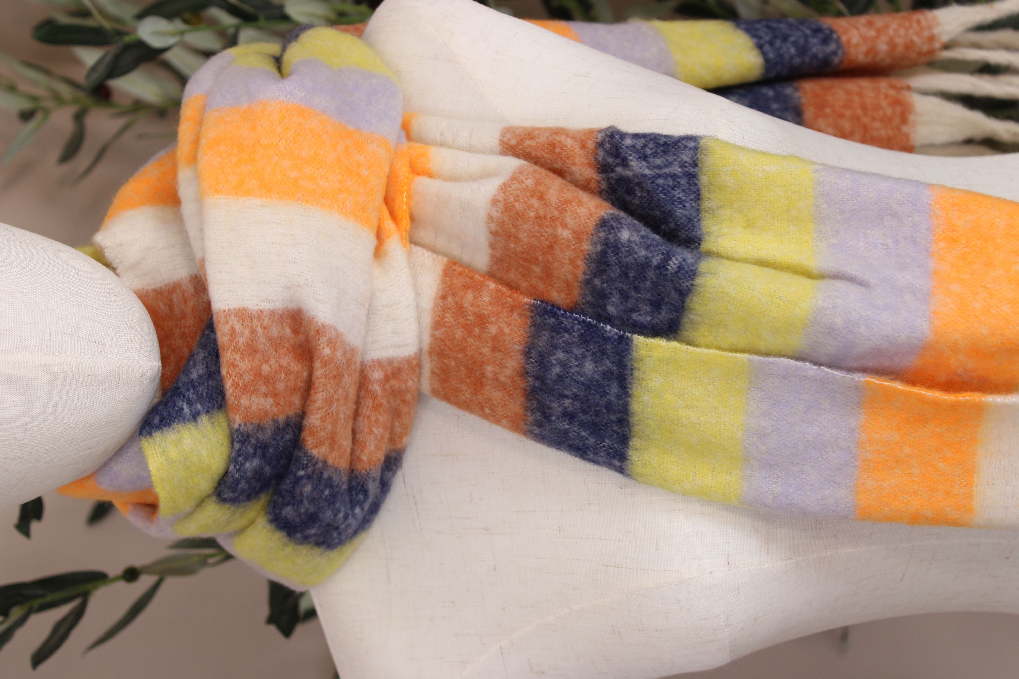 Portland Chunky Stripe Scarf