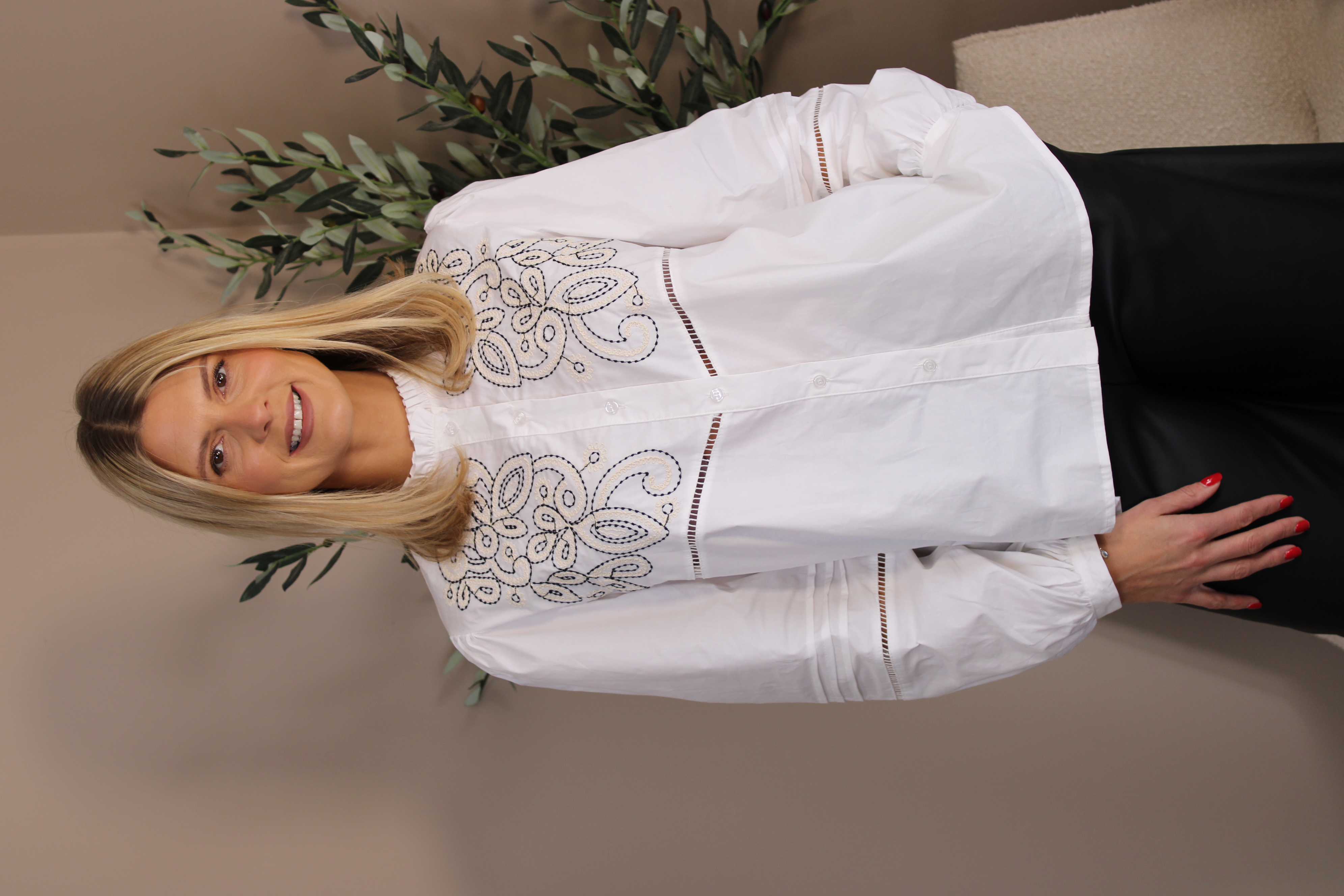 Richmond Embroidered Shirt