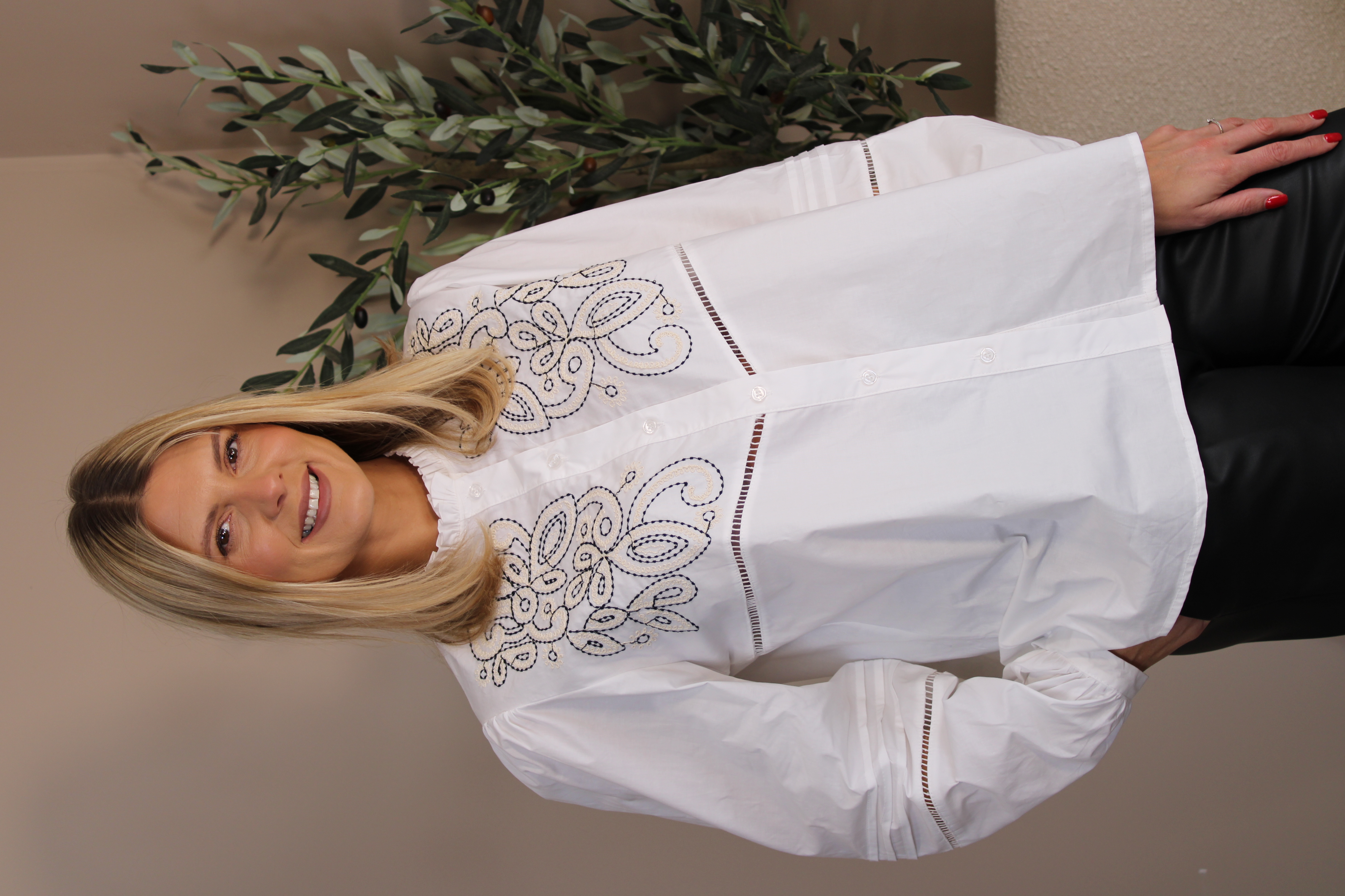 Richmond Embroidered Shirt