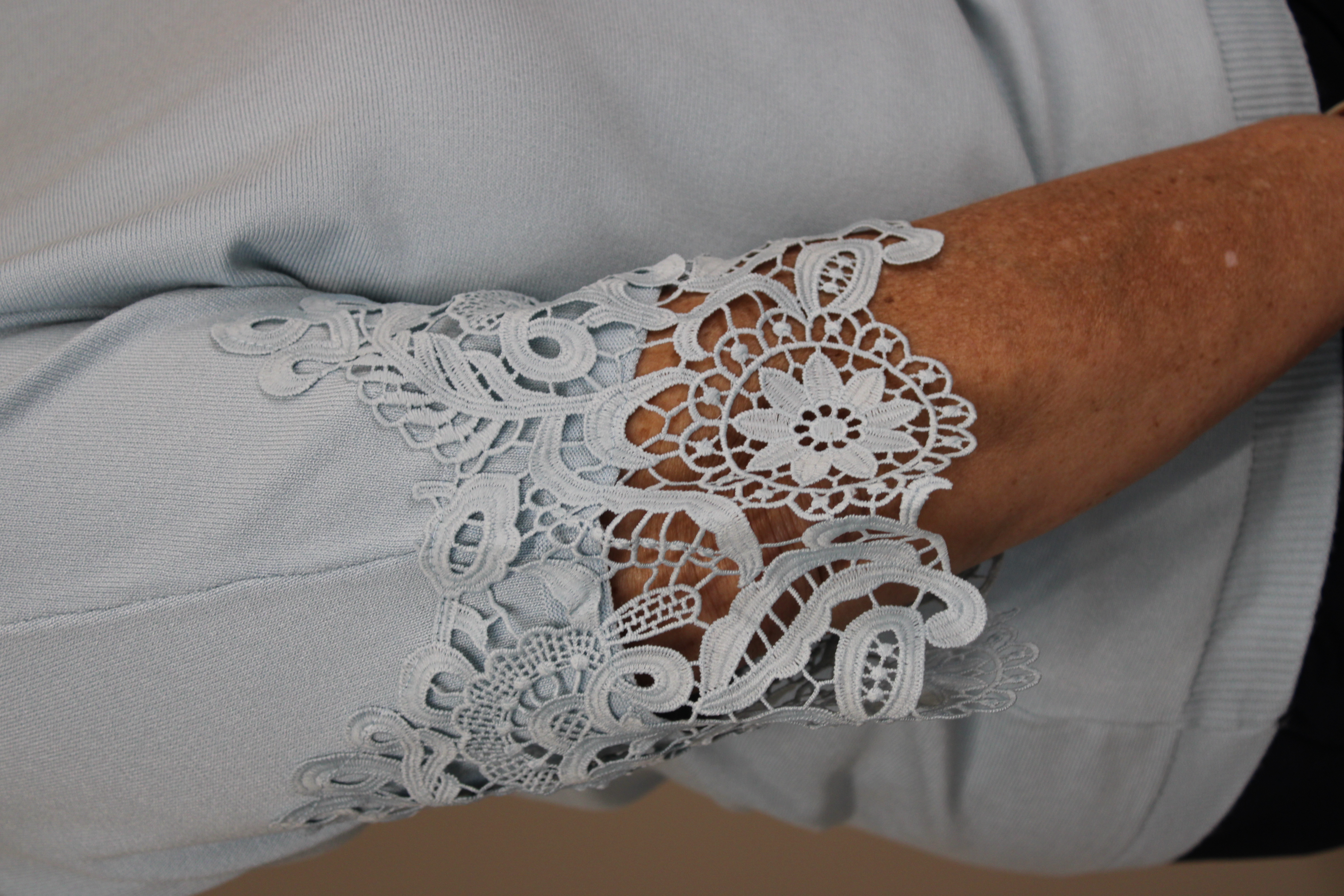 Richmond Lace Sleeve Tee