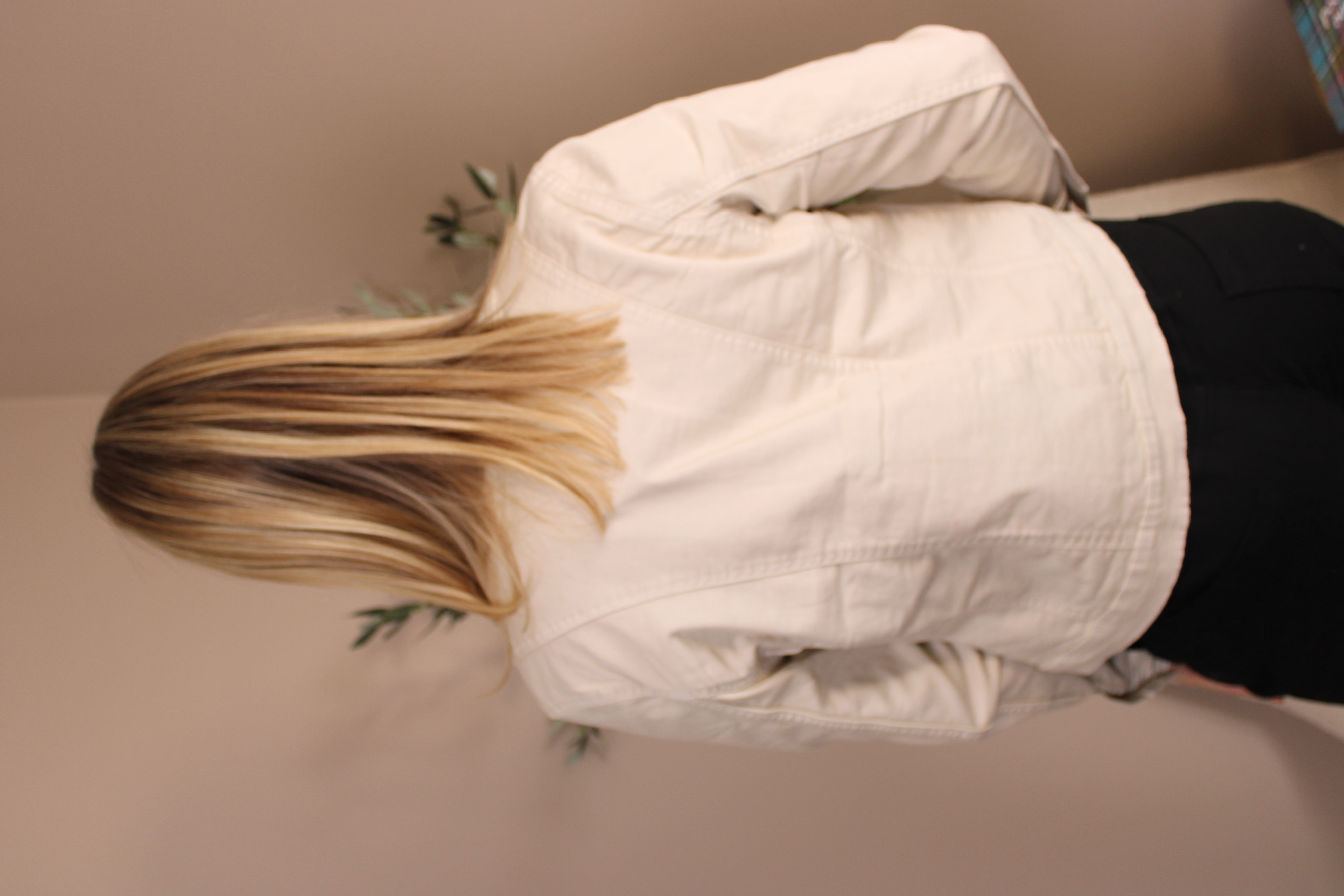 Capri Gold Button Denim Jacket