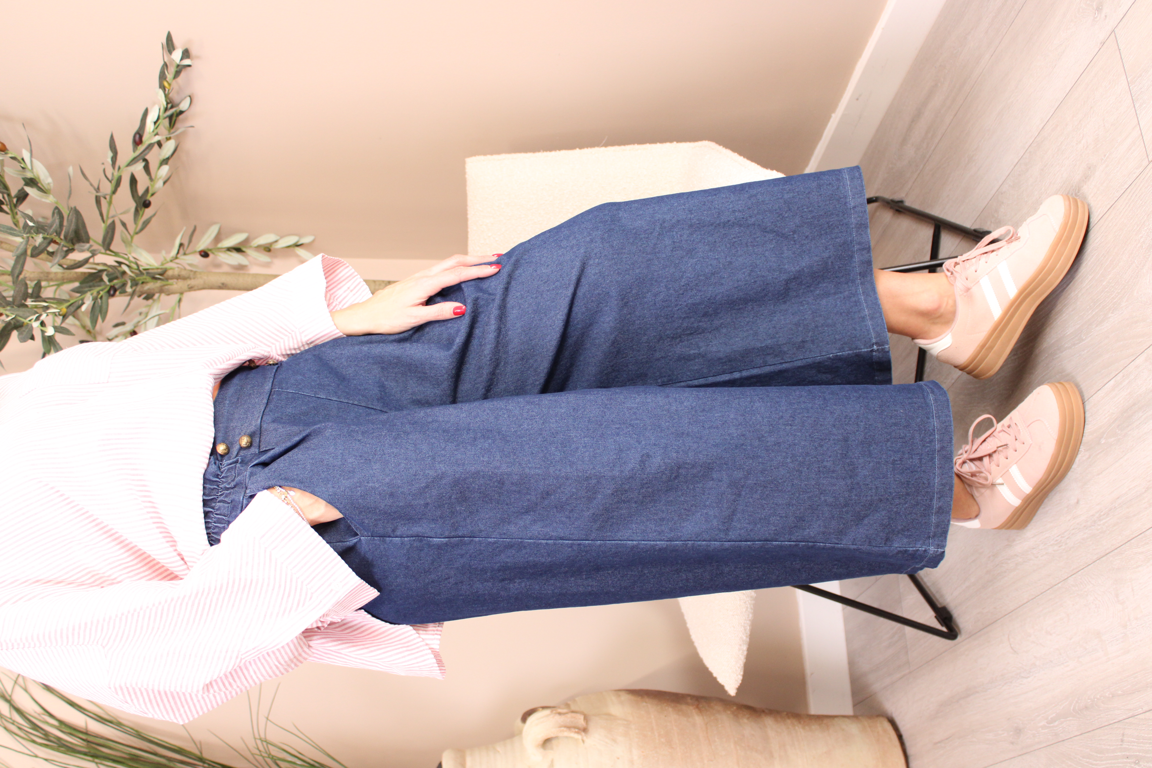 Osaka Denim Culottes 