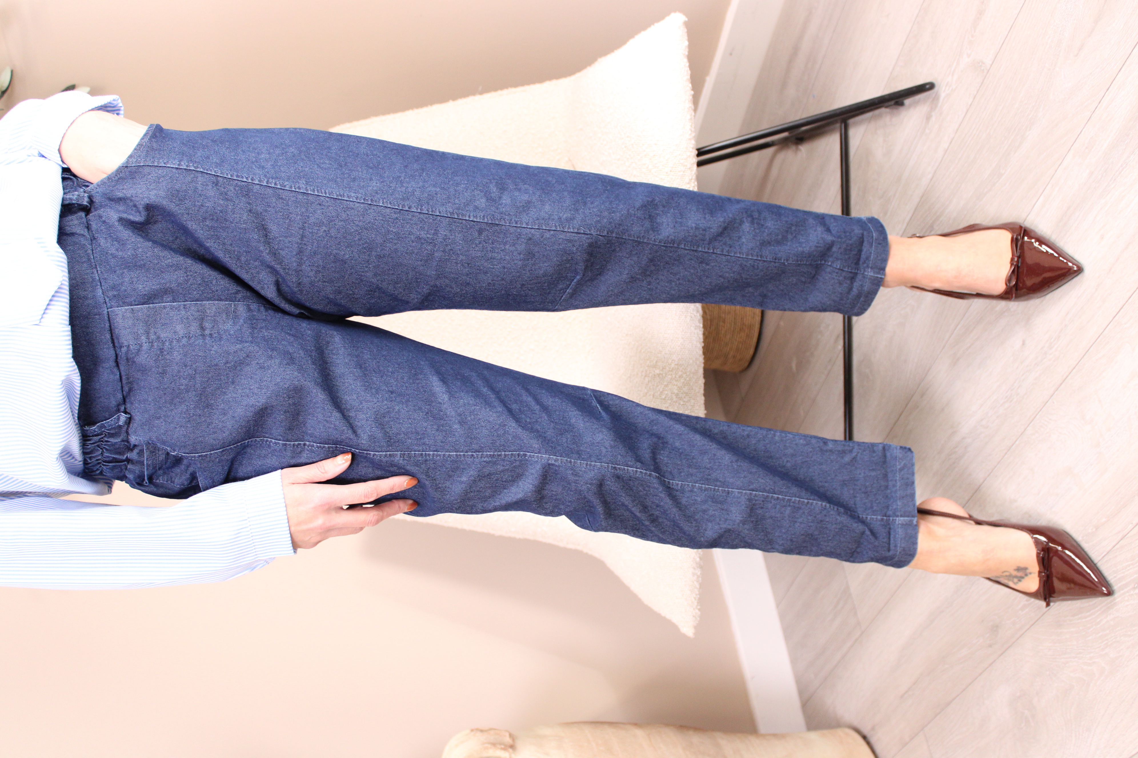 Osaka Denim Seam Trousers