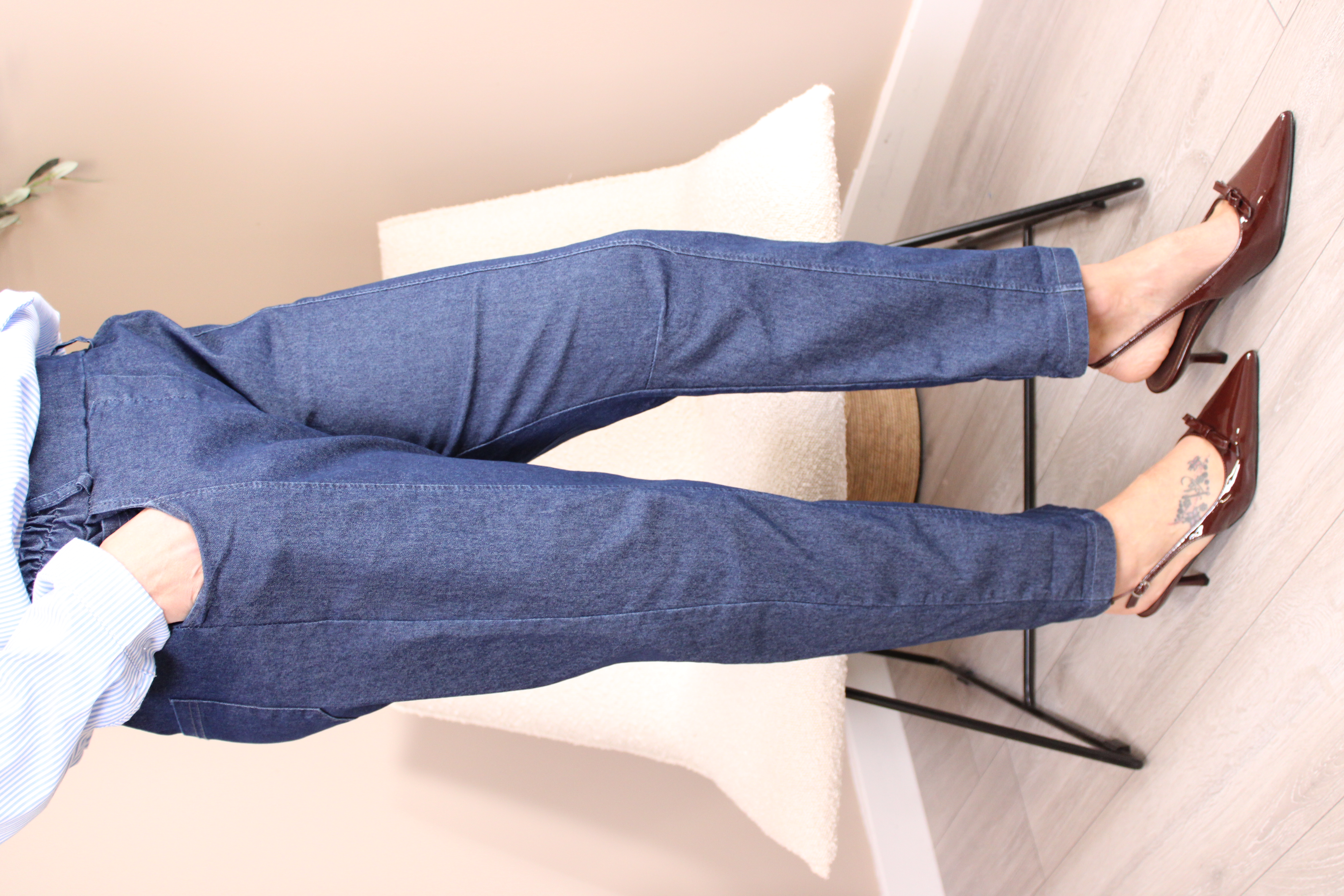 Osaka Denim Seam Trousers