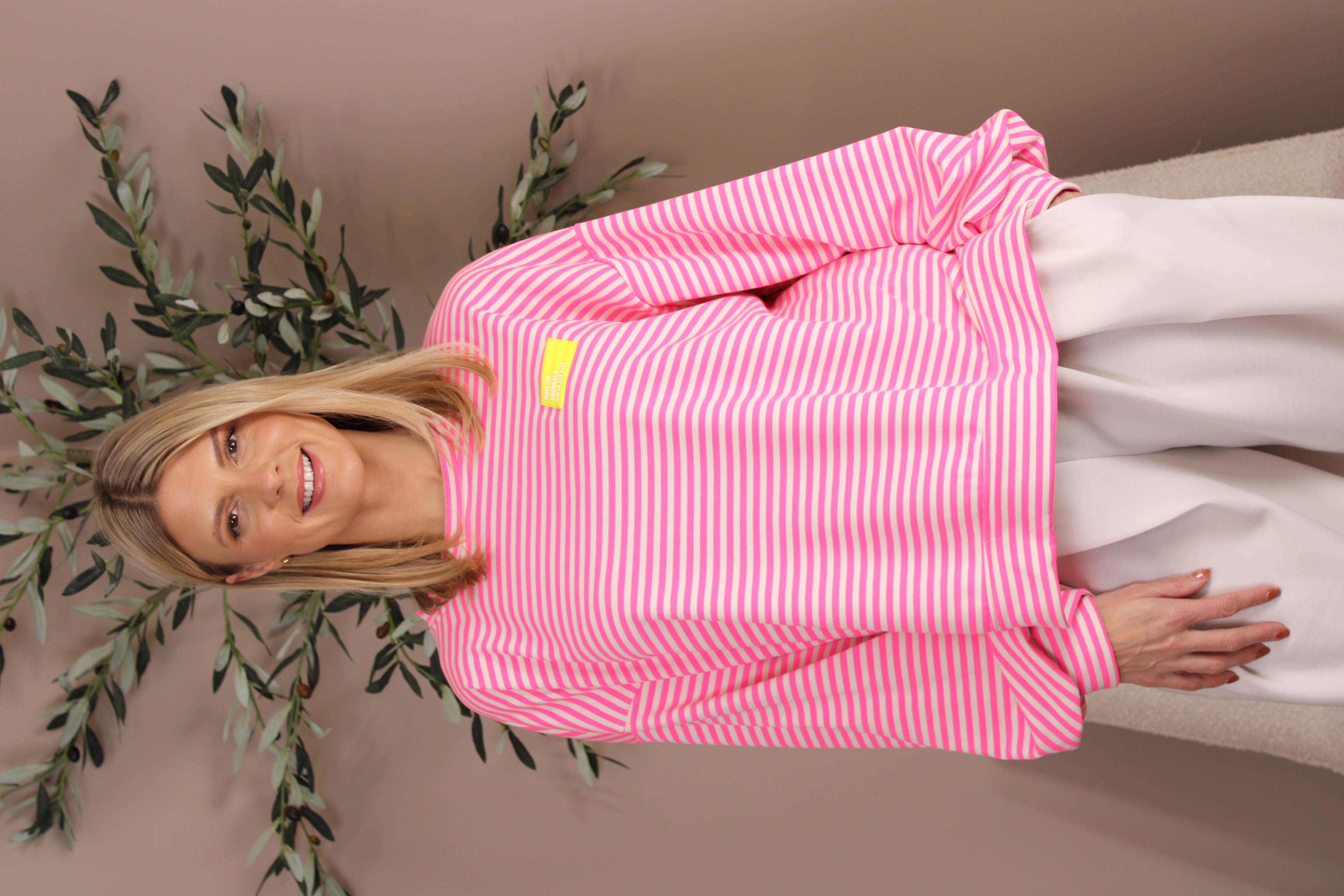 Neon Pink Sweatshirt