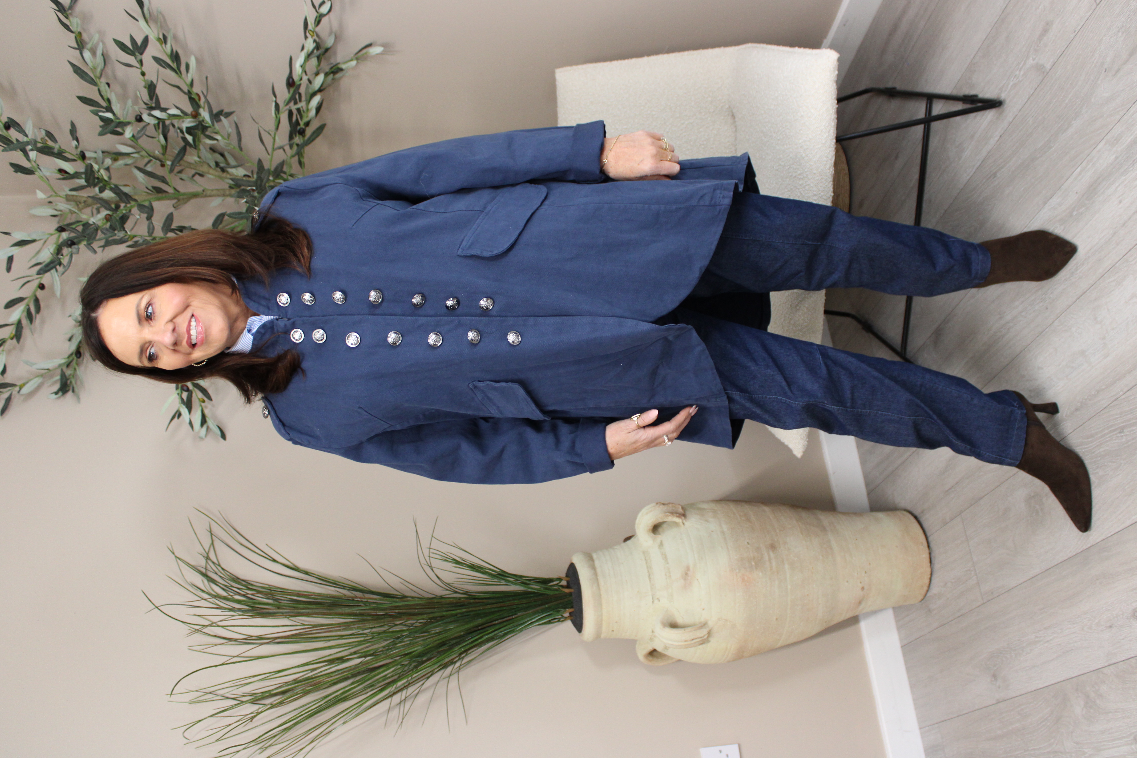 Tivoli Military Longline Jacket