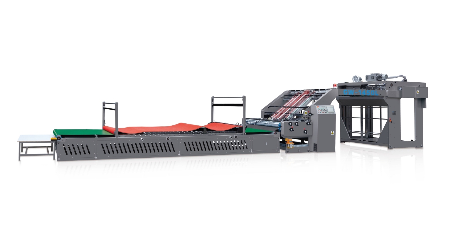 GW 1450L Intelligent High Speed Flute Laminator 