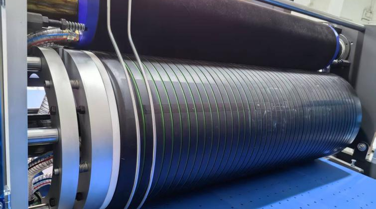 Window Patching Machine with V Cut & Creasing Function