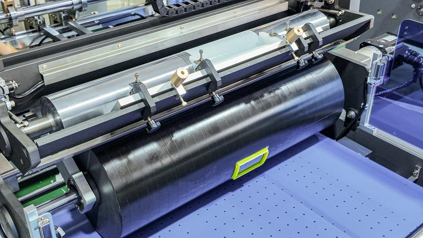 Window Patching Machine with V Cut & Creasing Function