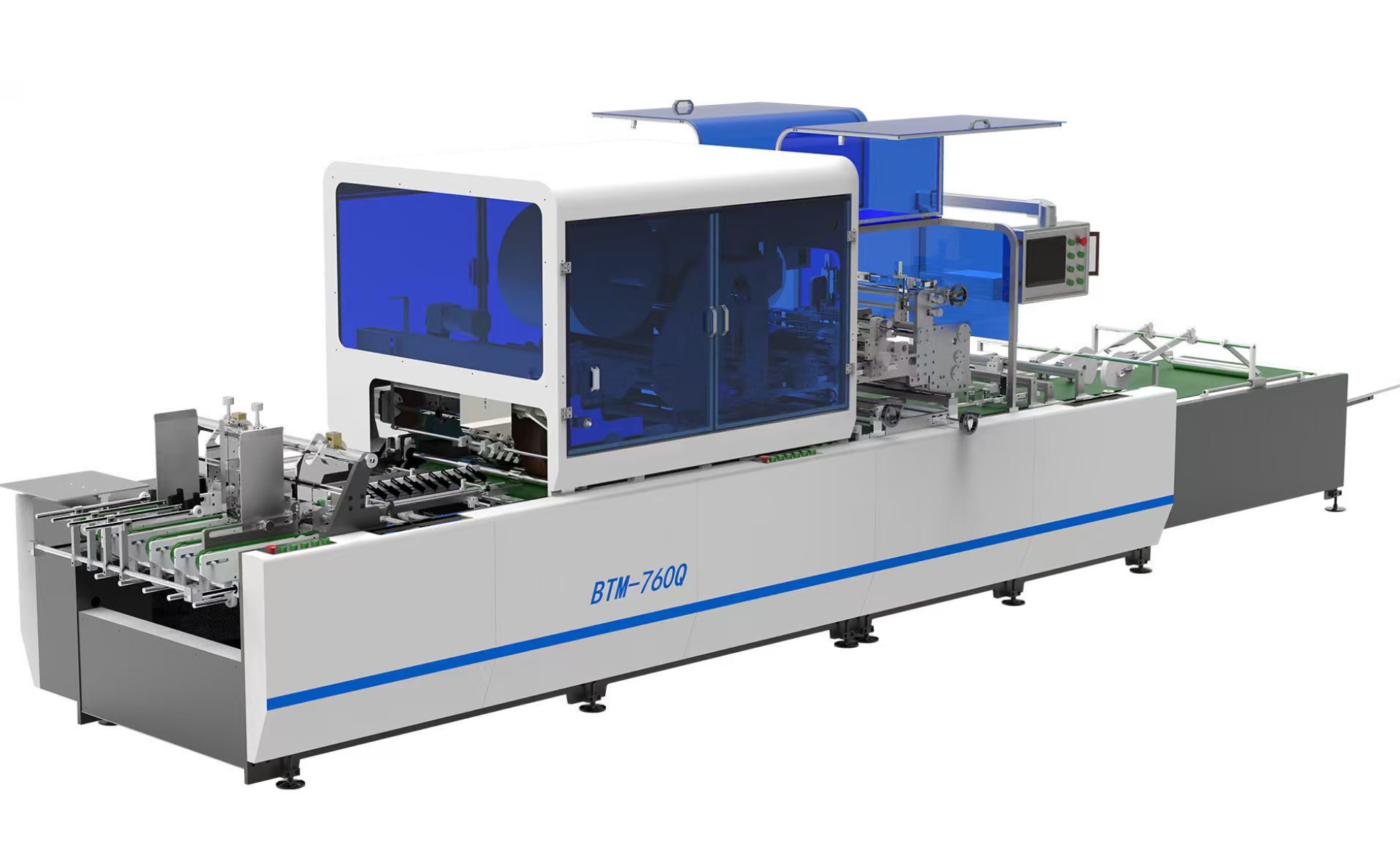 Window Patching Machine with V Cut & Creasing Function