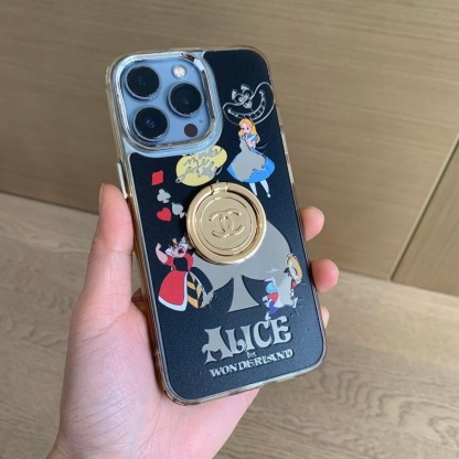Chanel Gold Double C Phone Holder