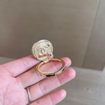 Chanel Gold Double C Phone Holder