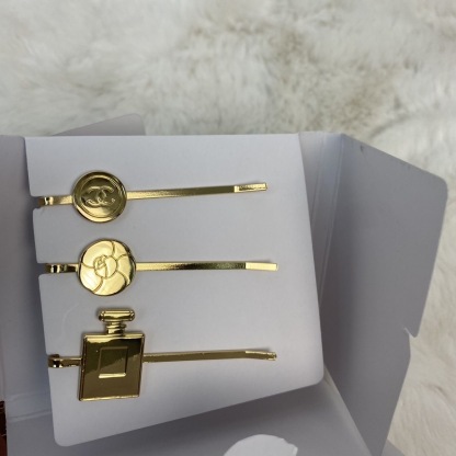 Chanel New Arrival Gold Hair Clip