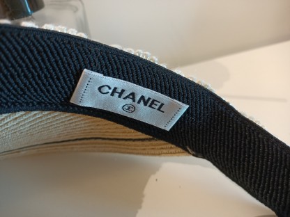 Chanel Headband Visor Hat