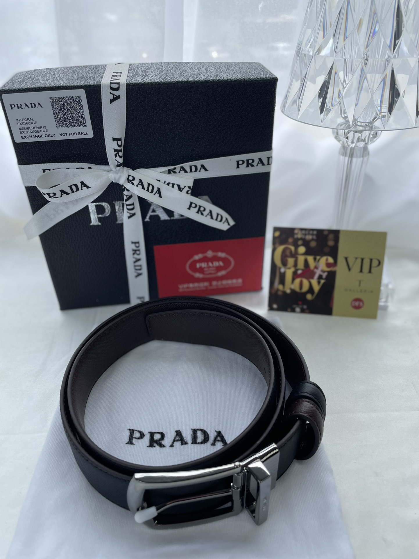 Prada Business Belt for Men