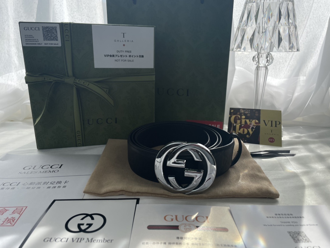Gucci Classic Monogram Belt