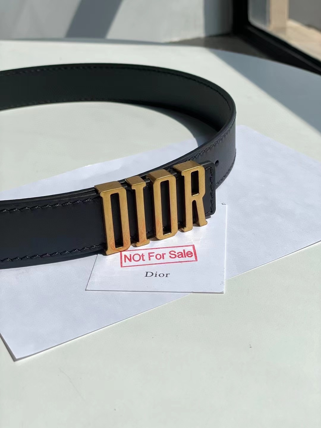 Dior Letter Belt