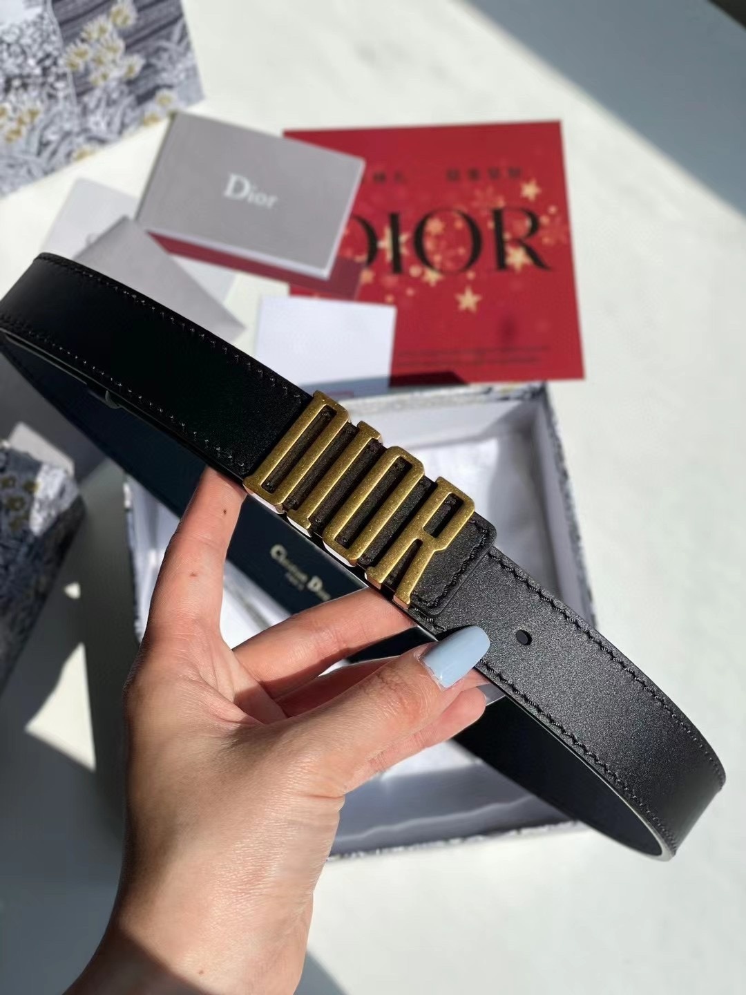 Dior Letter Belt