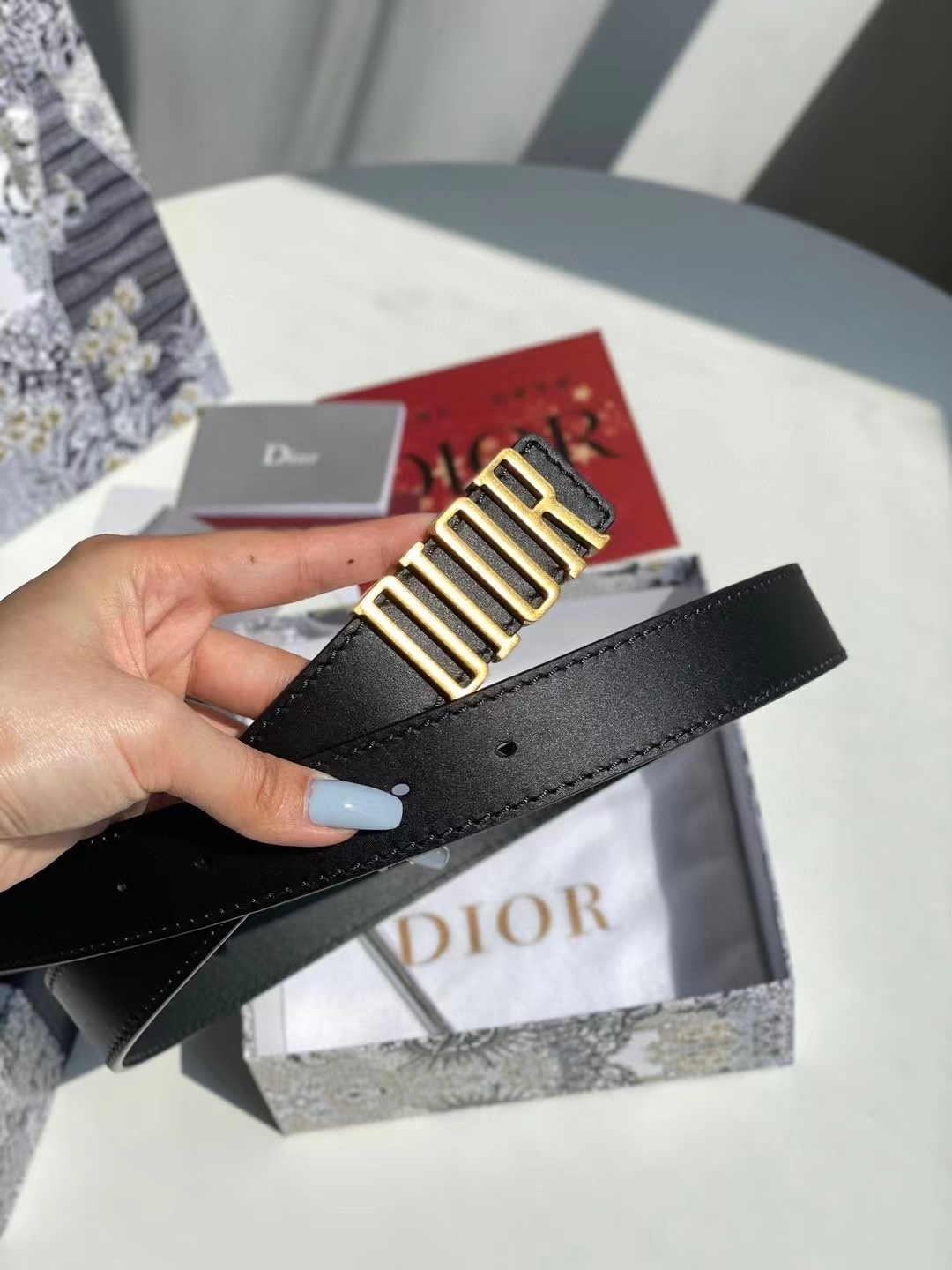 Dior Letter Belt