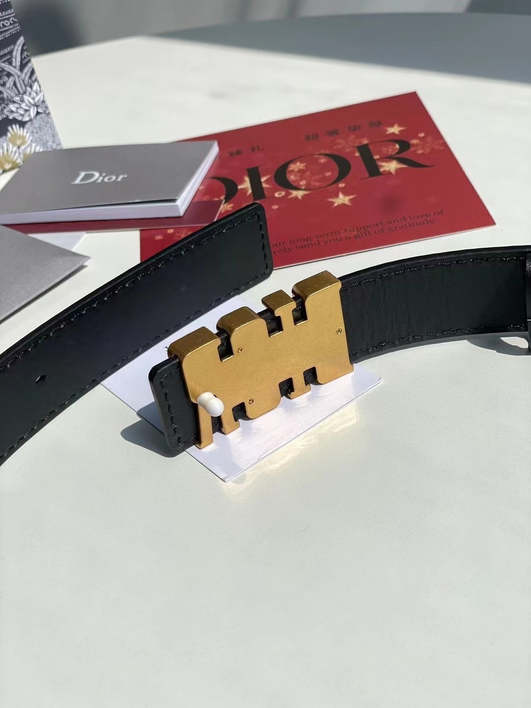 Dior Letter Belt