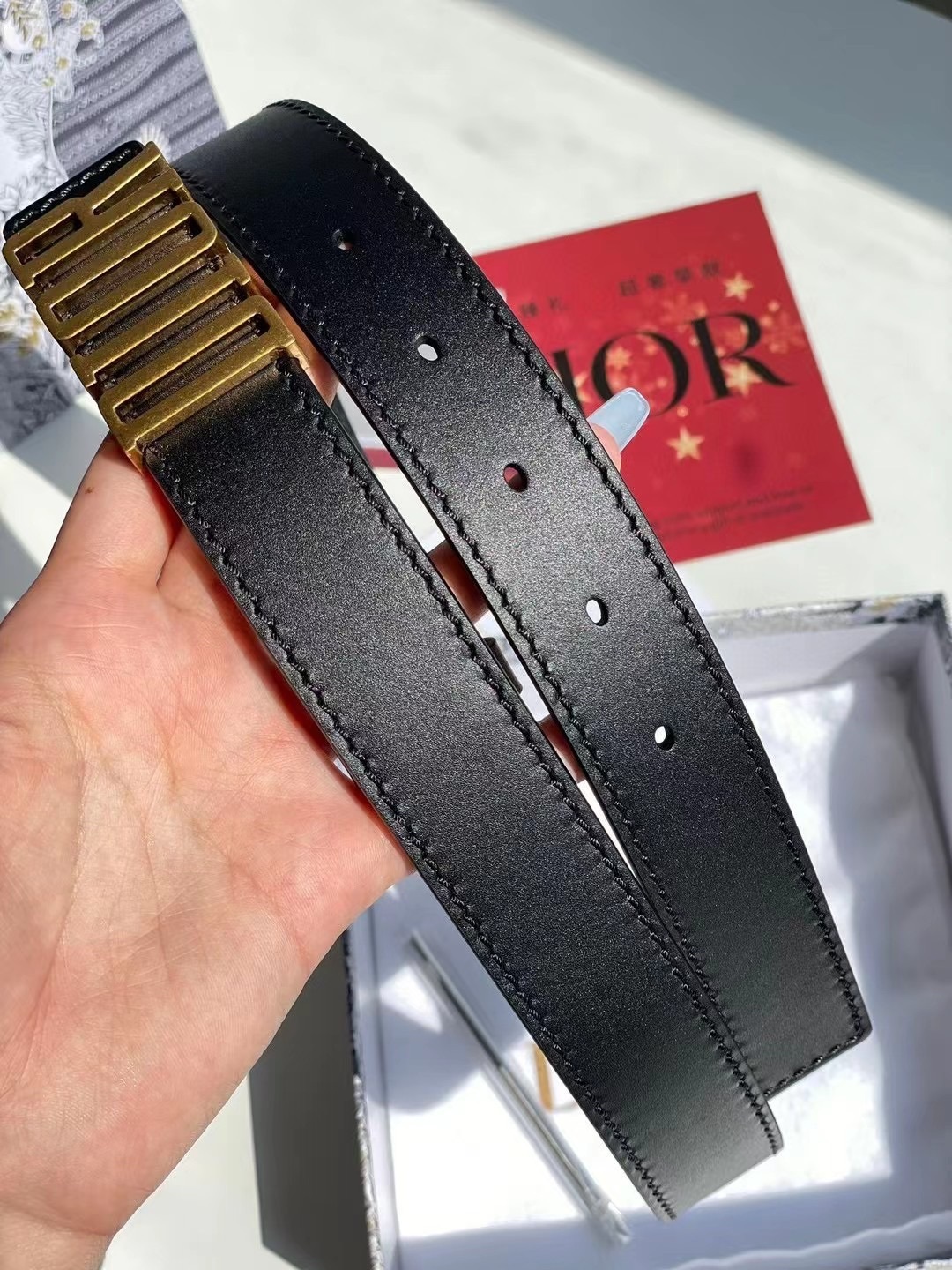Dior Letter Belt