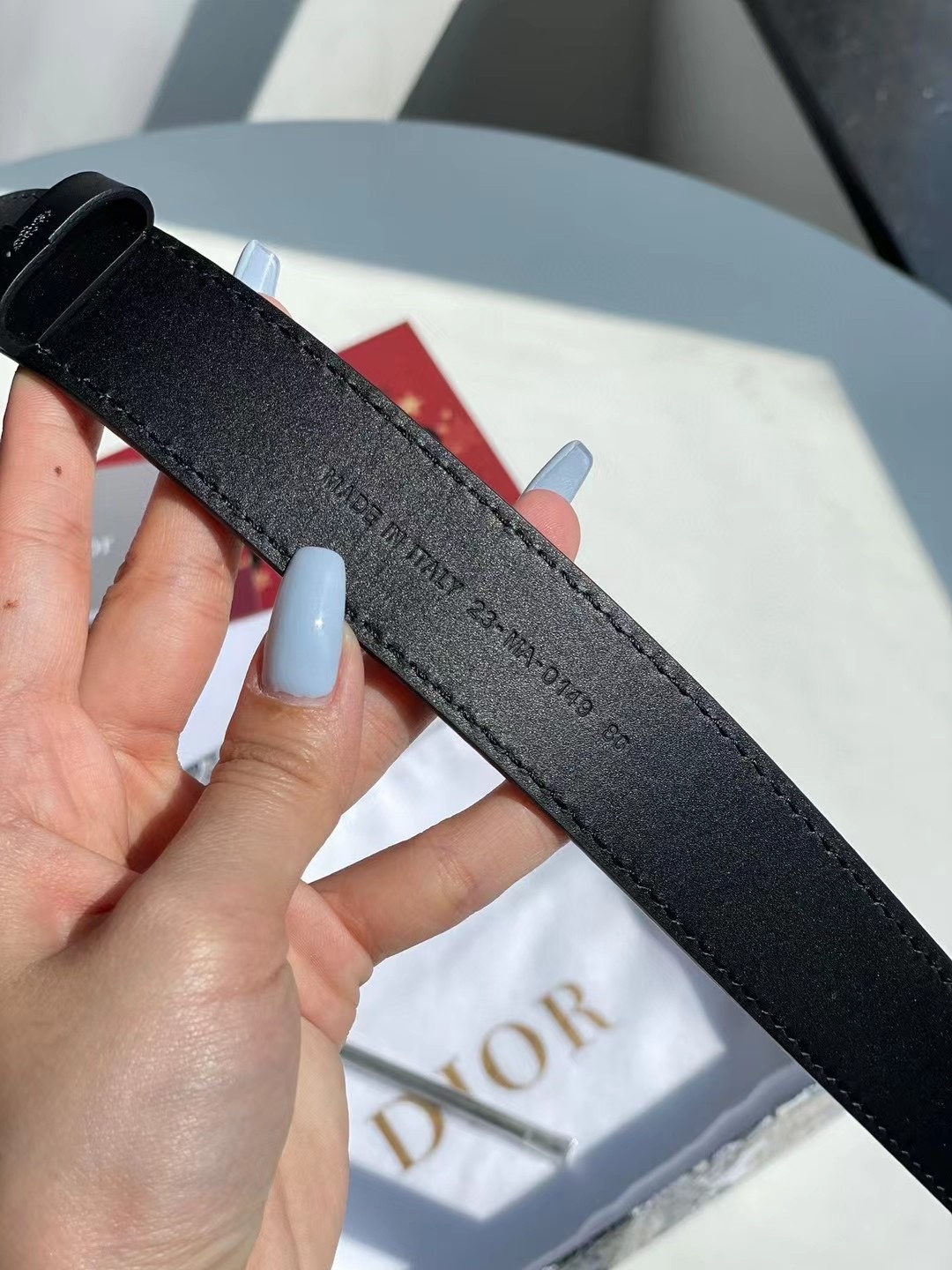 Dior Letter Belt