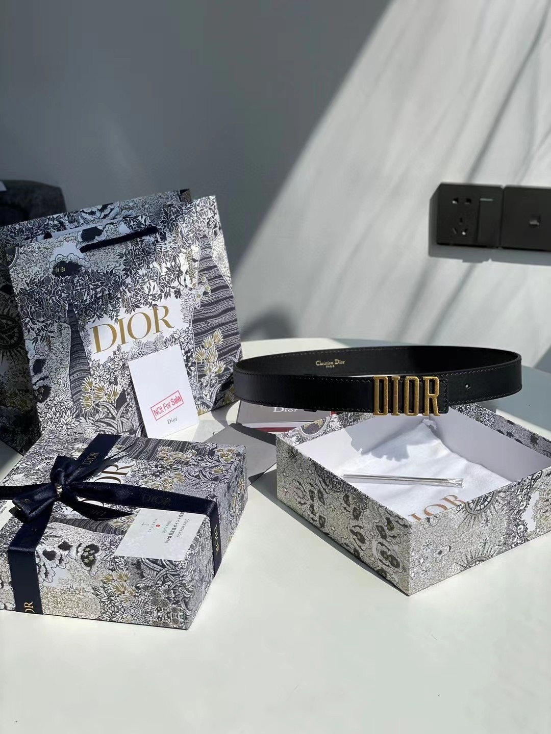 Dior Letter Belt