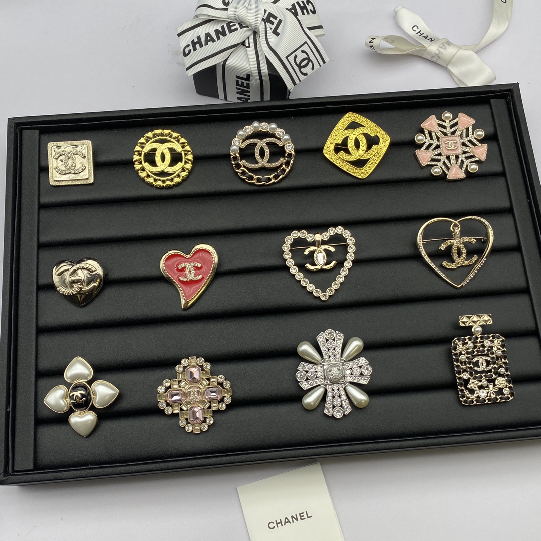 Chanel Brooch Collection