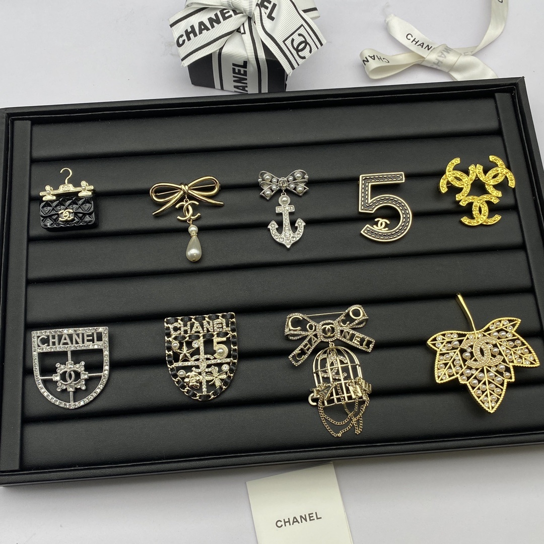 Chanel Brooch Collection