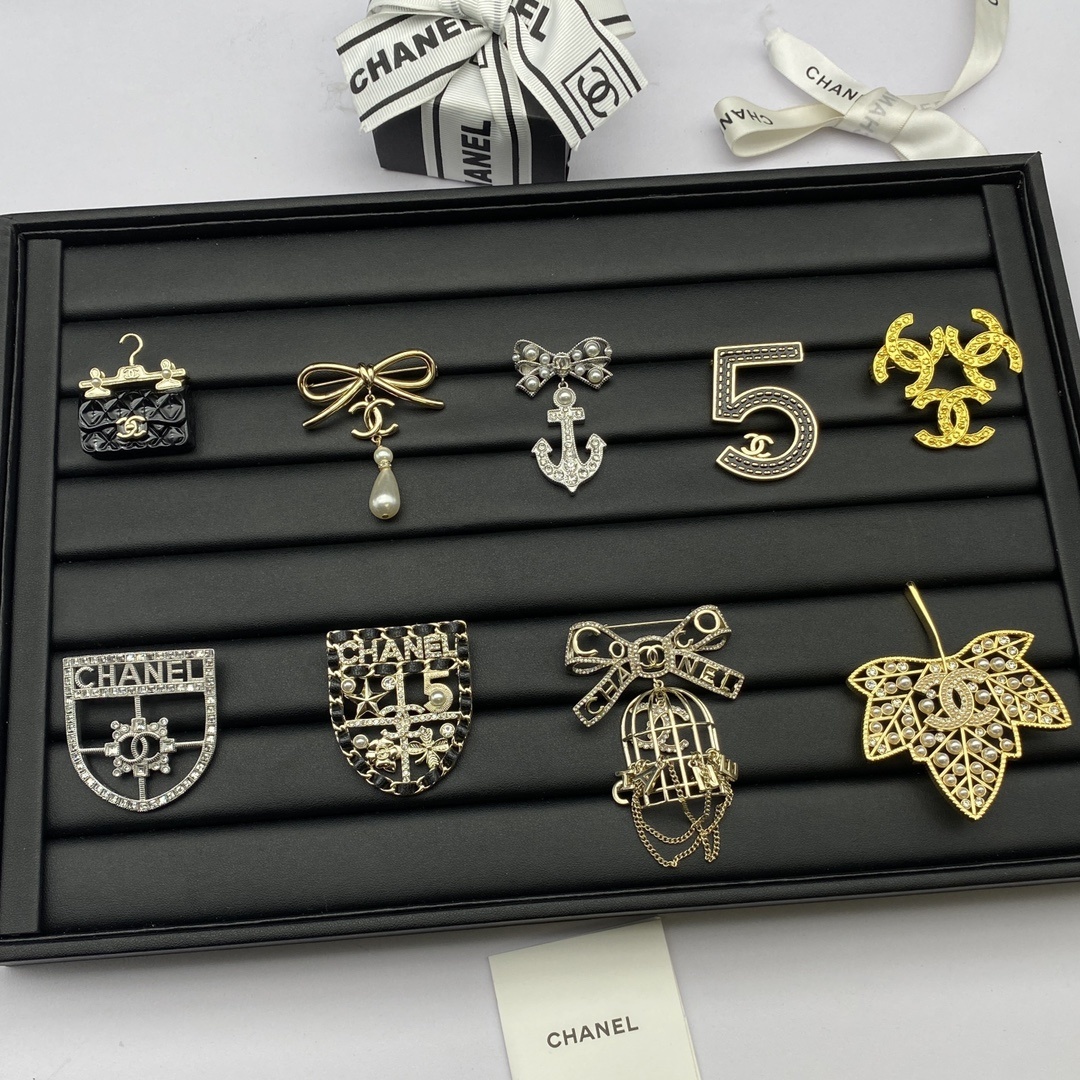 Chanel Brooch Collection