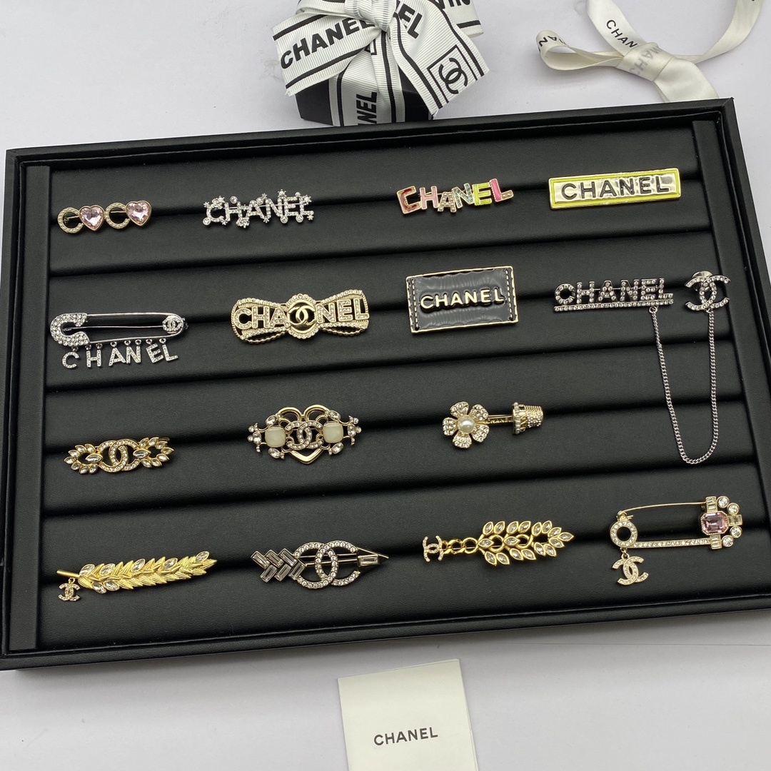 Chanel Brooch Collection