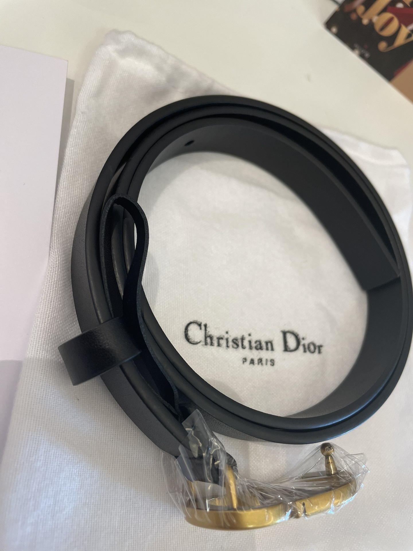 Dior CD Belt