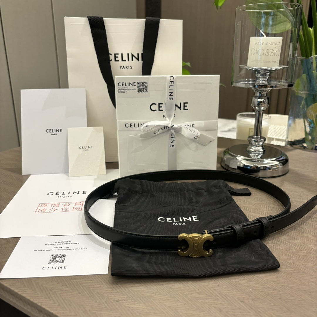  Céline Women's Arc de Triomphe Classic Belt