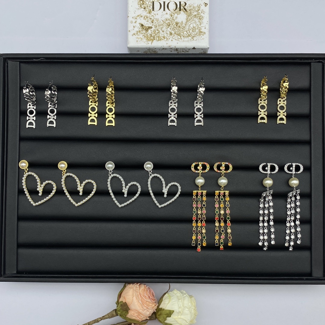 Dior Earring Collection