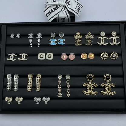 Chanel Stud Earrings Collection
